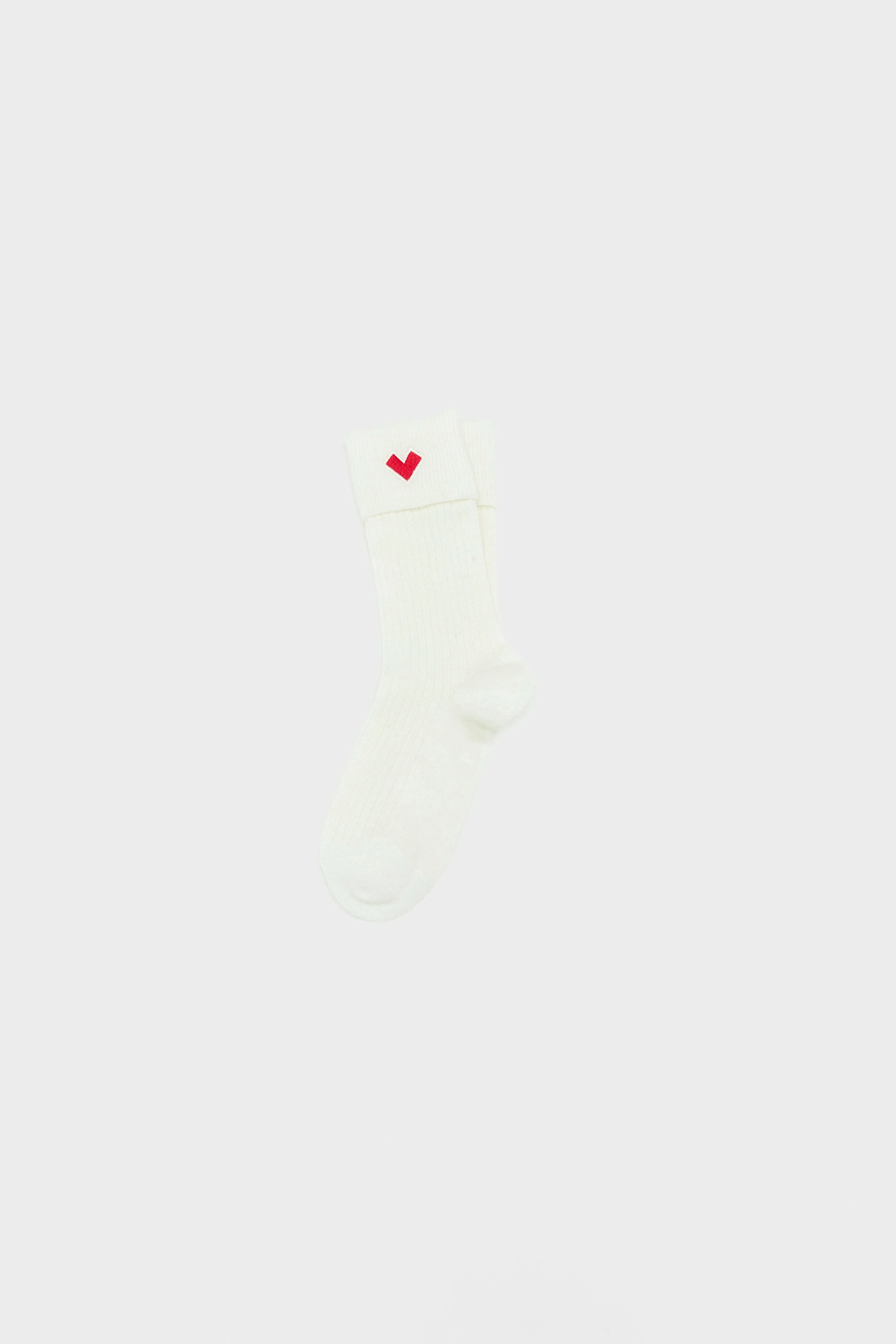 Bani ribbed socks (252 / W / VINTAGE WHITE) sold by Bellerose product image thumbnail 2