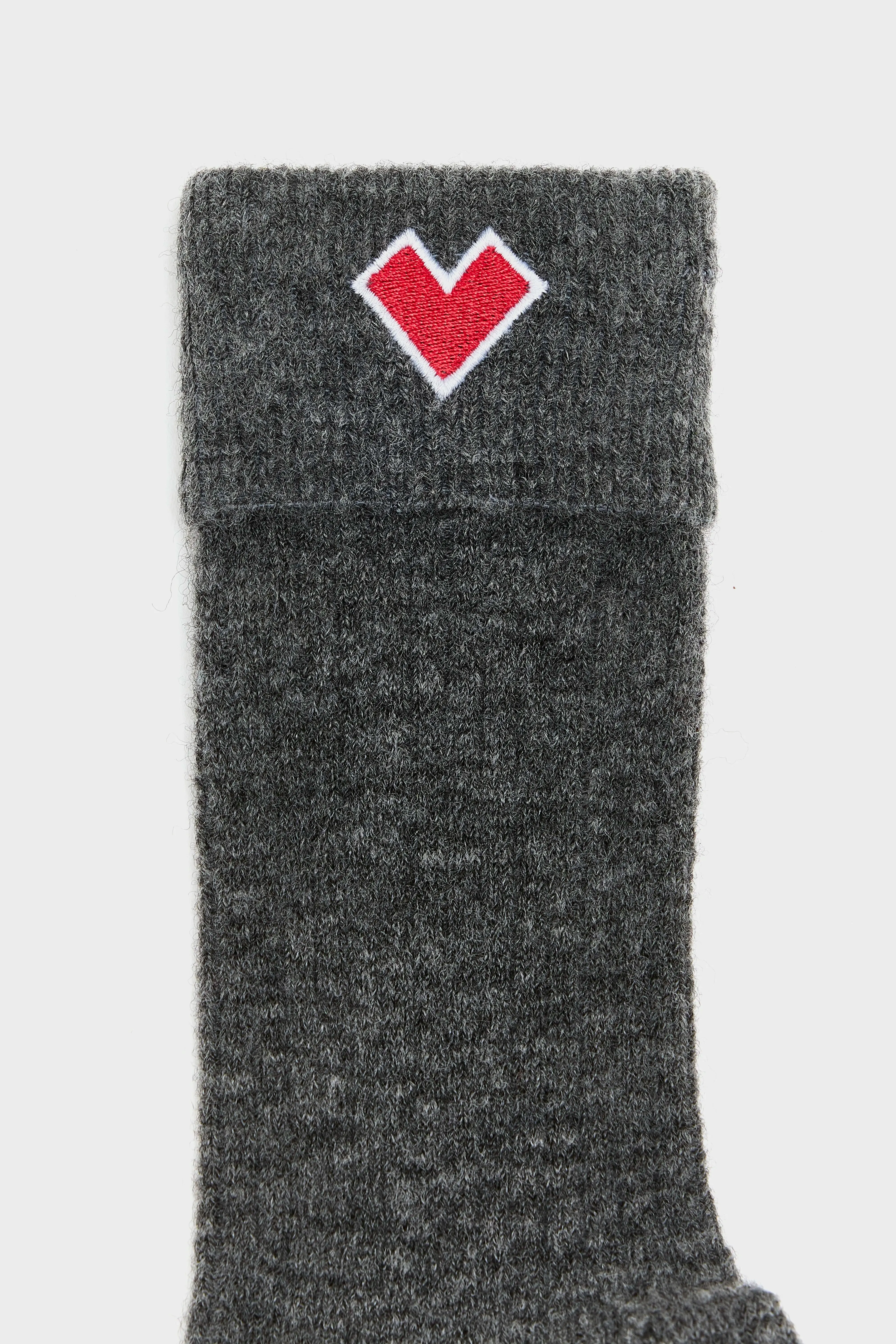 Bani ribbed socks (252 / W / MID GREY) sold by Bellerose product image thumbnail 3