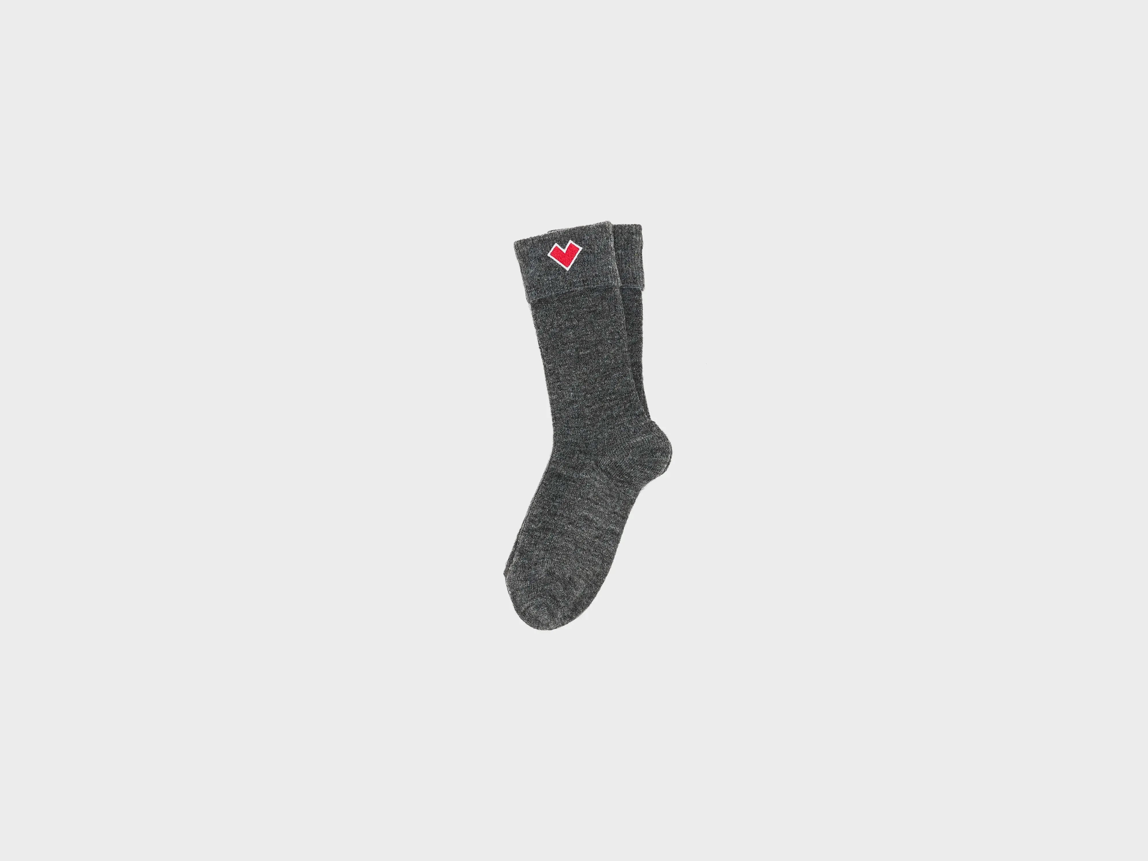 Bani ribbed socks (252 / W / MID GREY) sold by Bellerose