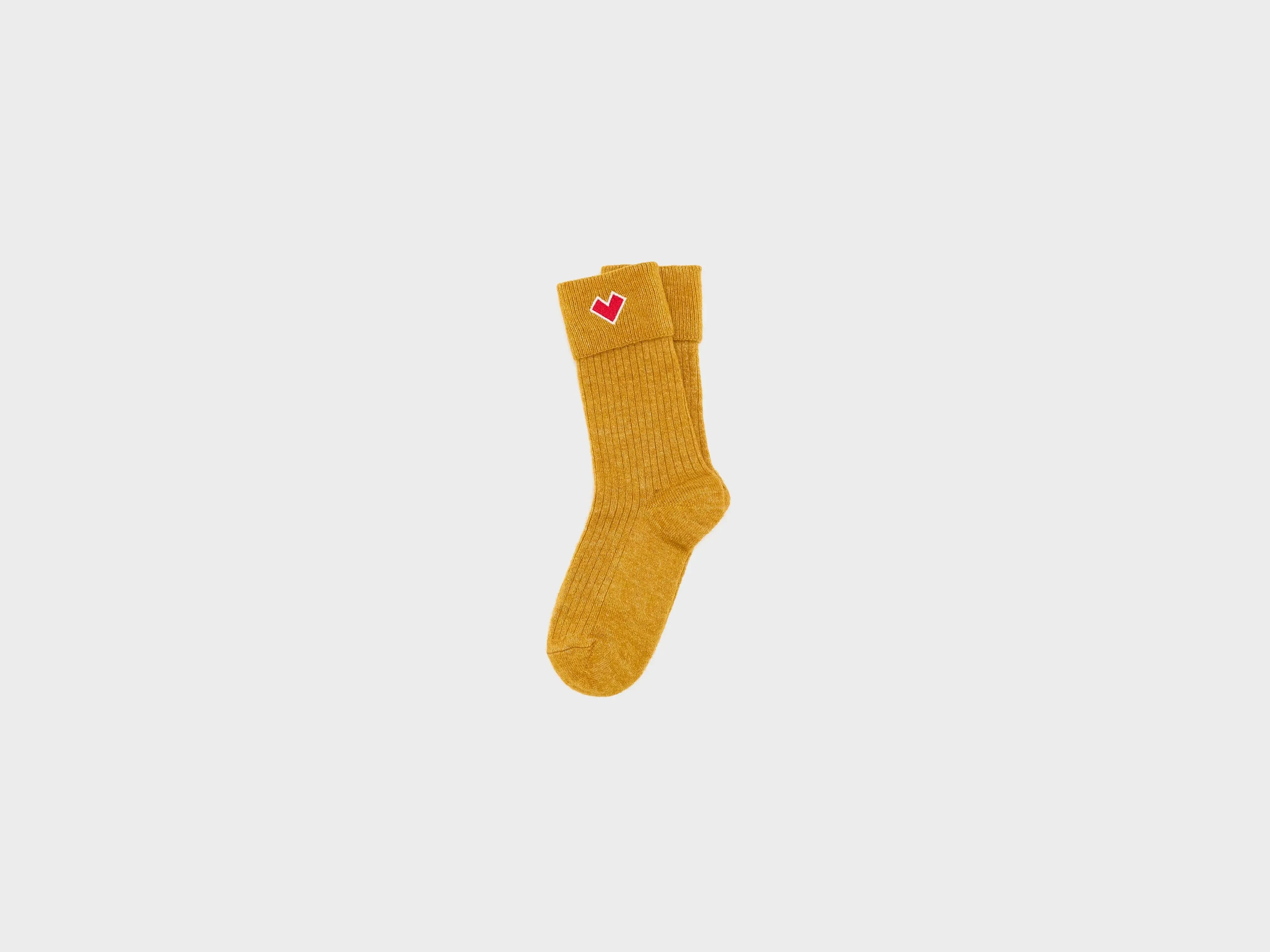 Bani ribbed socks (252 / W / CURCUMA) sold by Bellerose