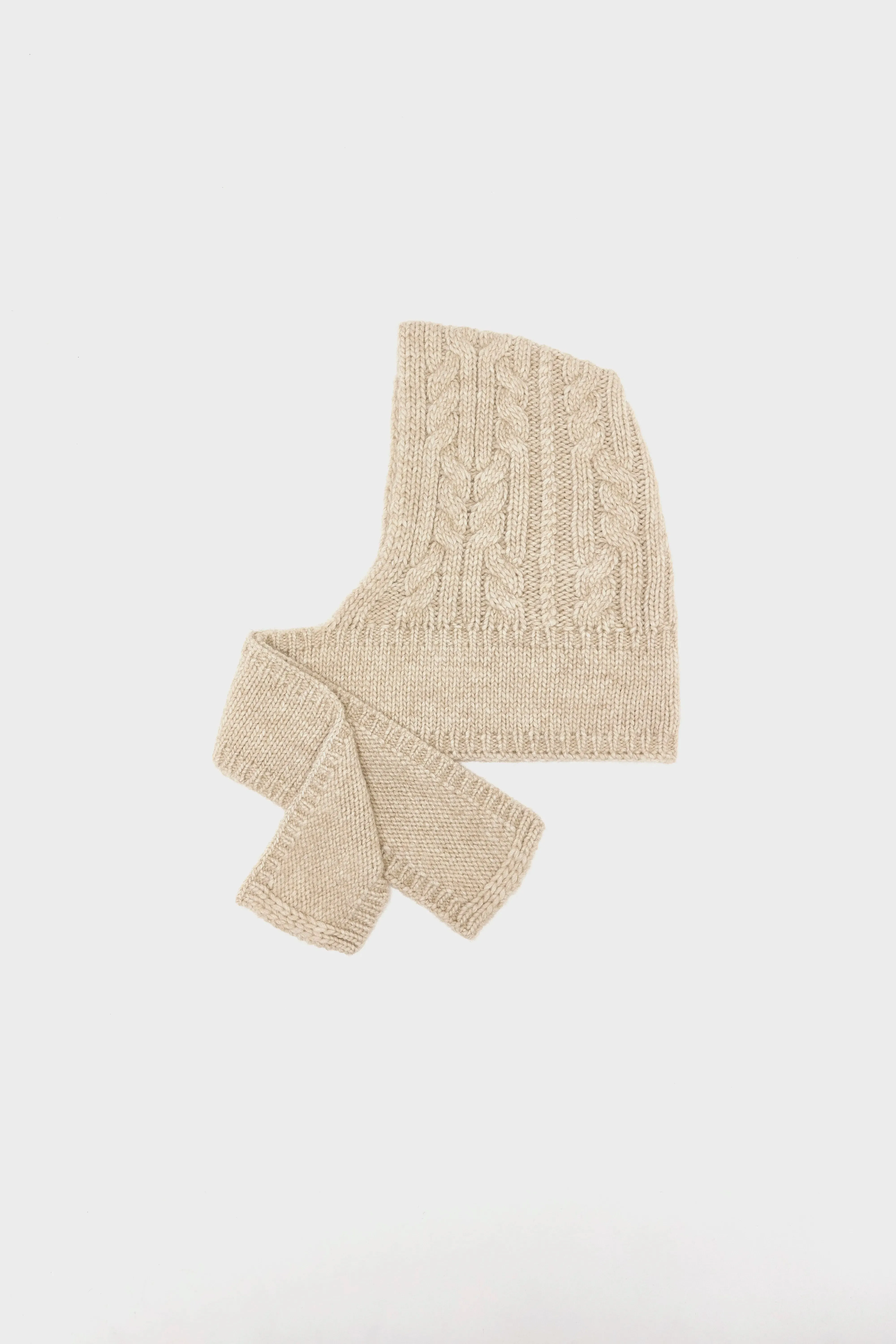 Nan knitted hood (252 / W / SABLE) sold by Bellerose product image thumbnail 2