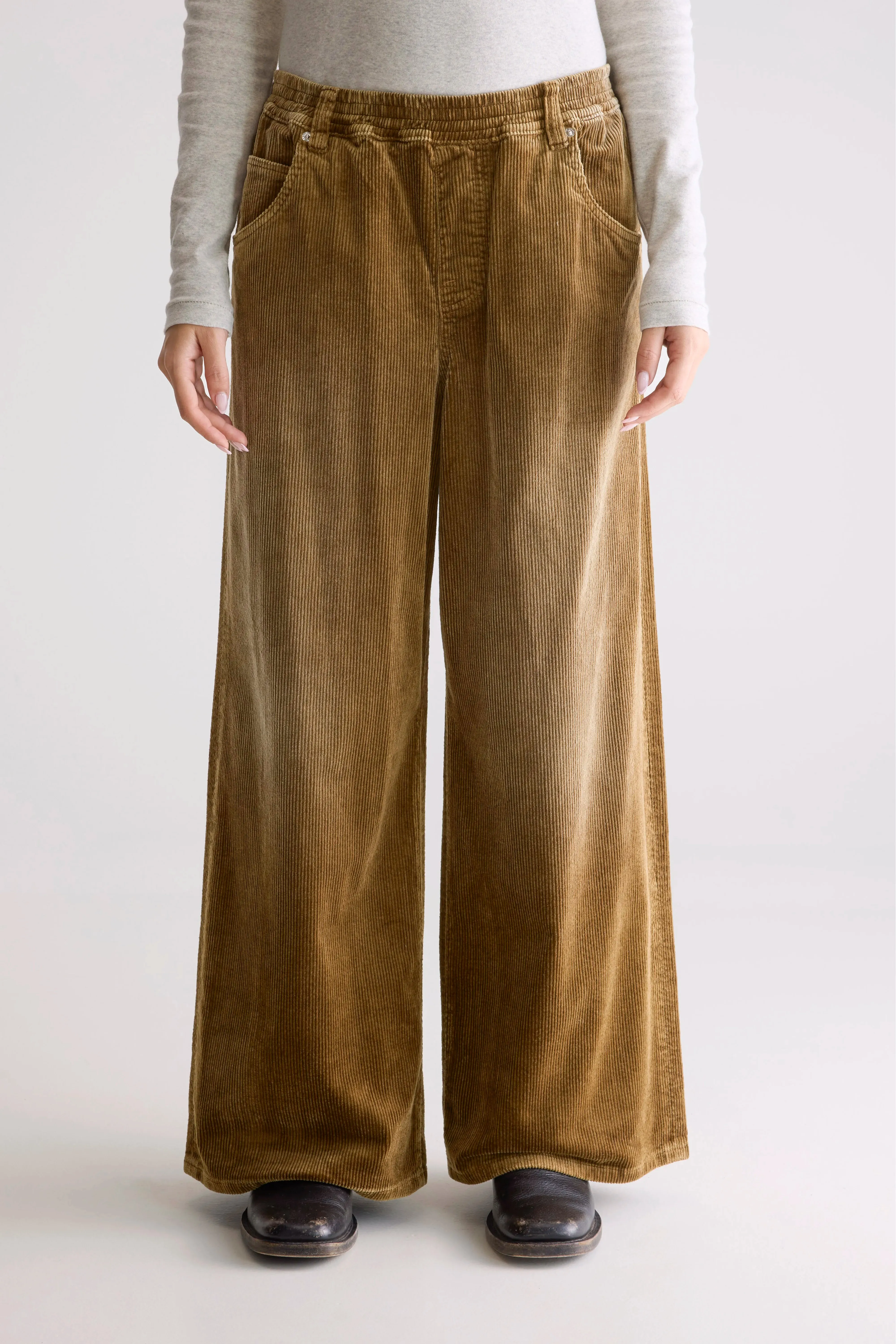 Galina wide trousers (252 / W / SOIL) sold by Bellerose product image thumbnail 3