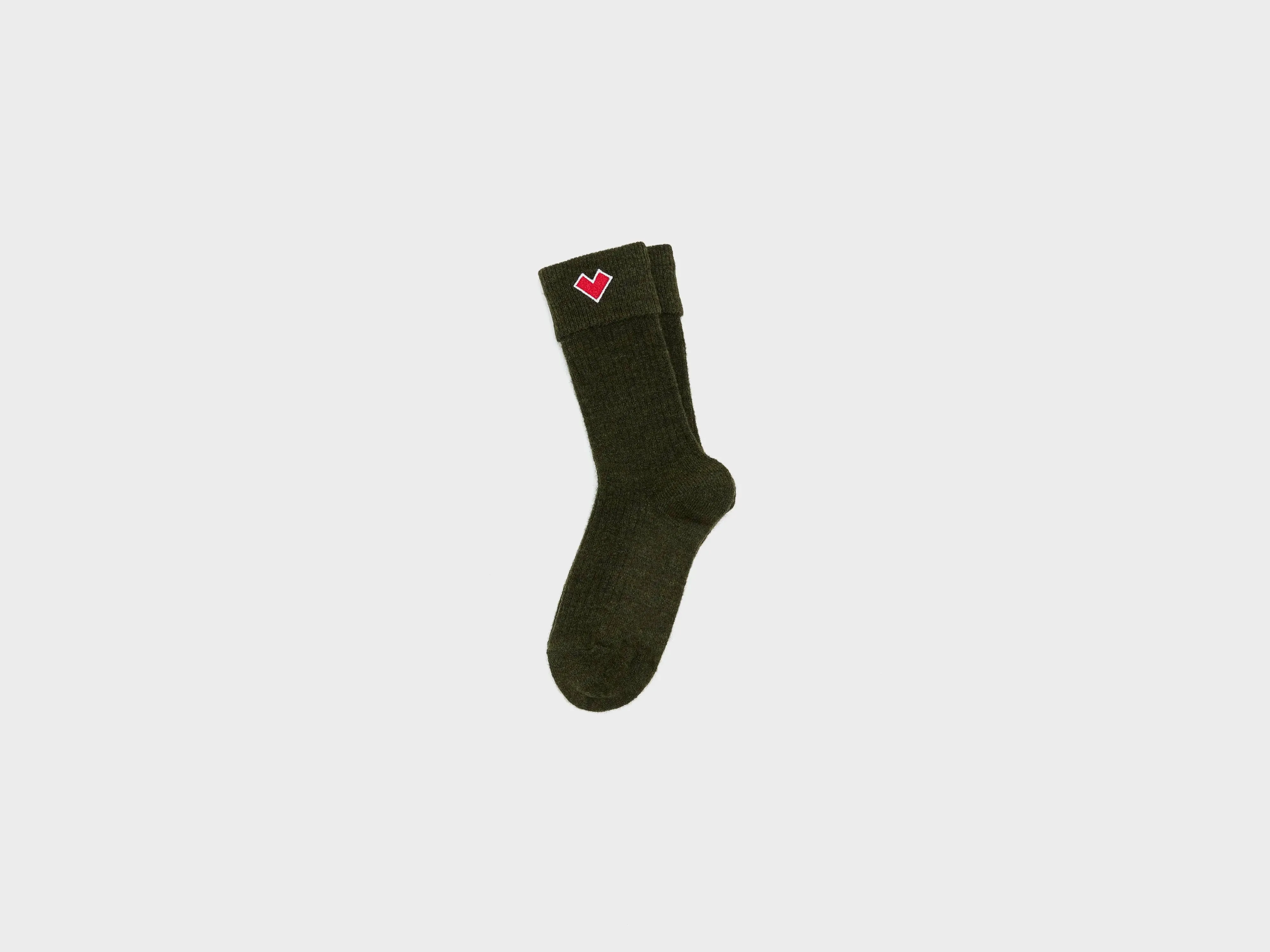 Bani ribbed socks (252 / W / FOREST) sold by Bellerose