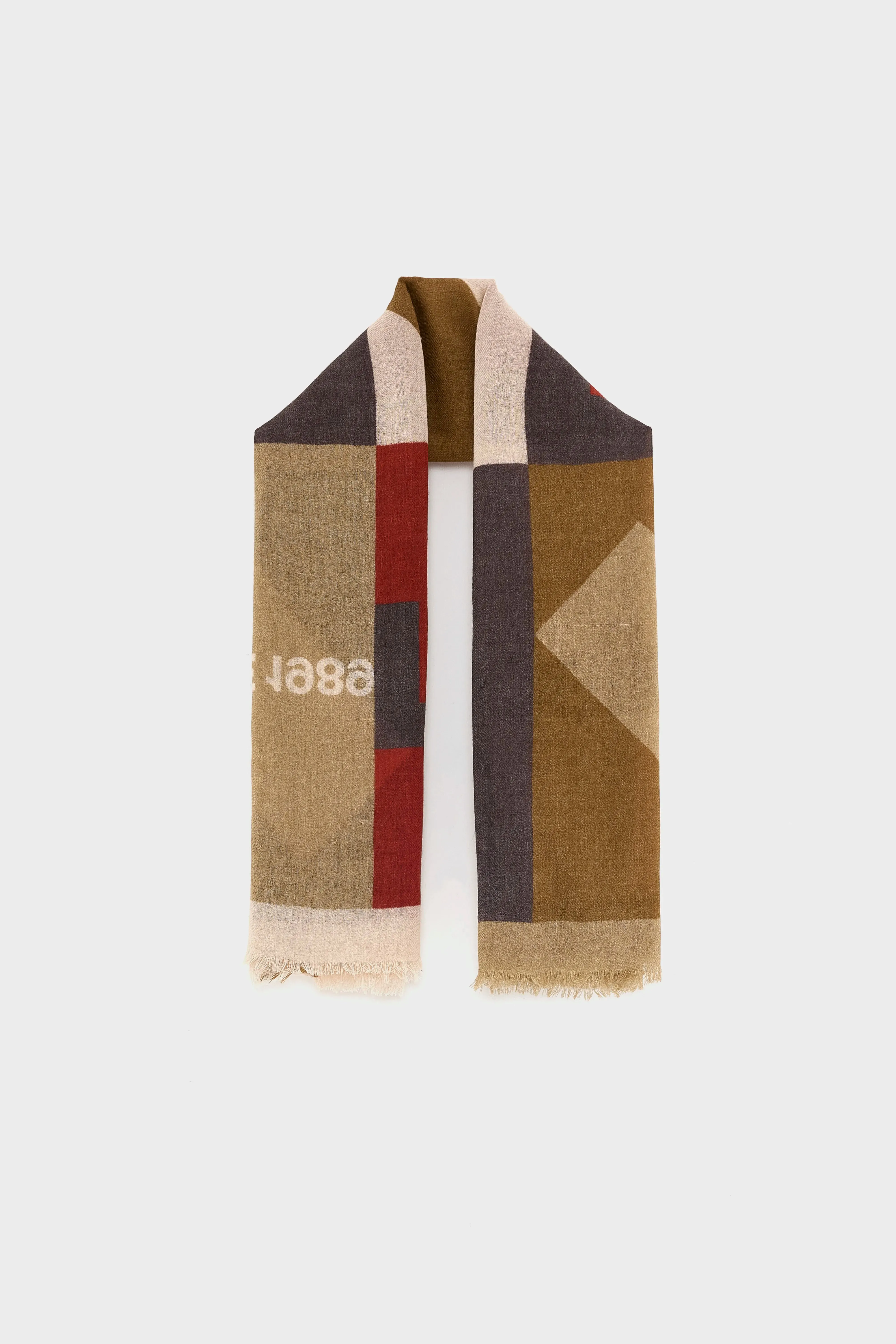 Sose square scarf (252 / W / DISPLAY B) sold by Bellerose product image thumbnail 2