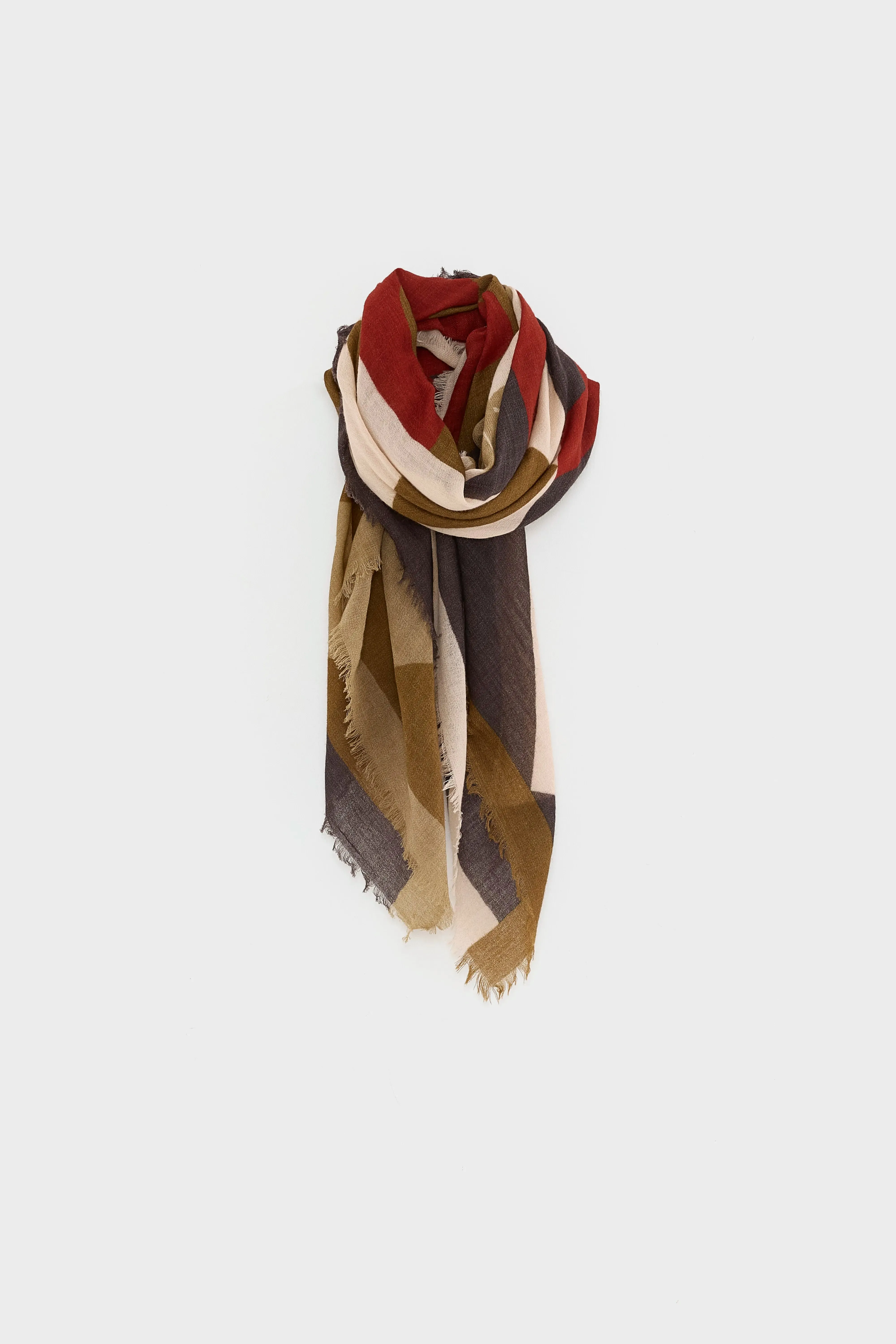 Sose square scarf (252 / W / DISPLAY B) sold by Bellerose product image thumbnail 3