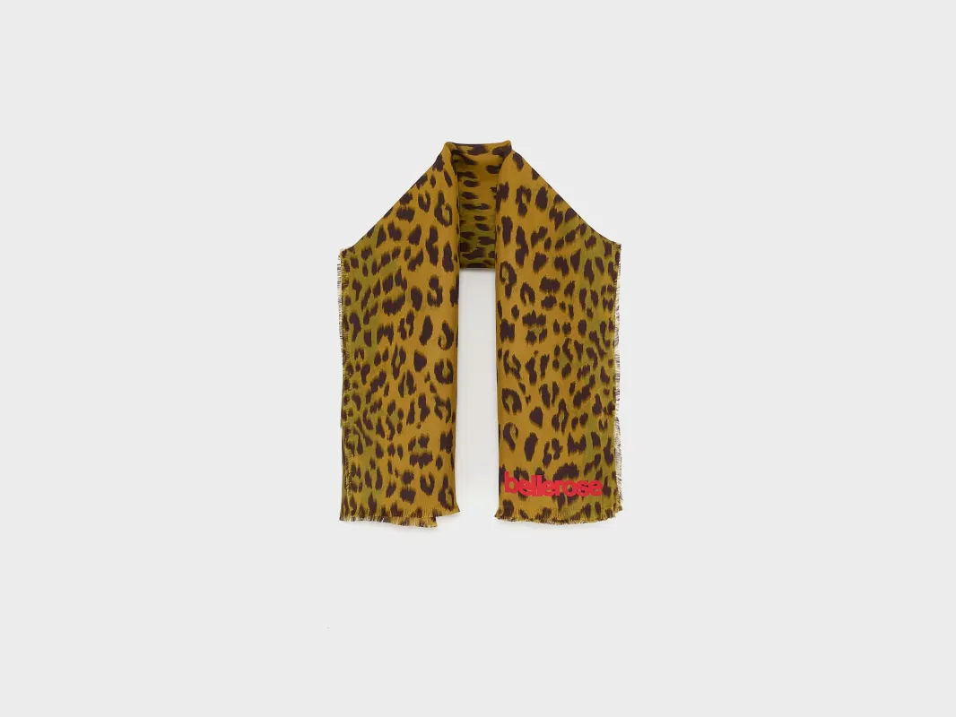 Syvon leopard scarf (252 / W / DISPLAY A) sold by Bellerose