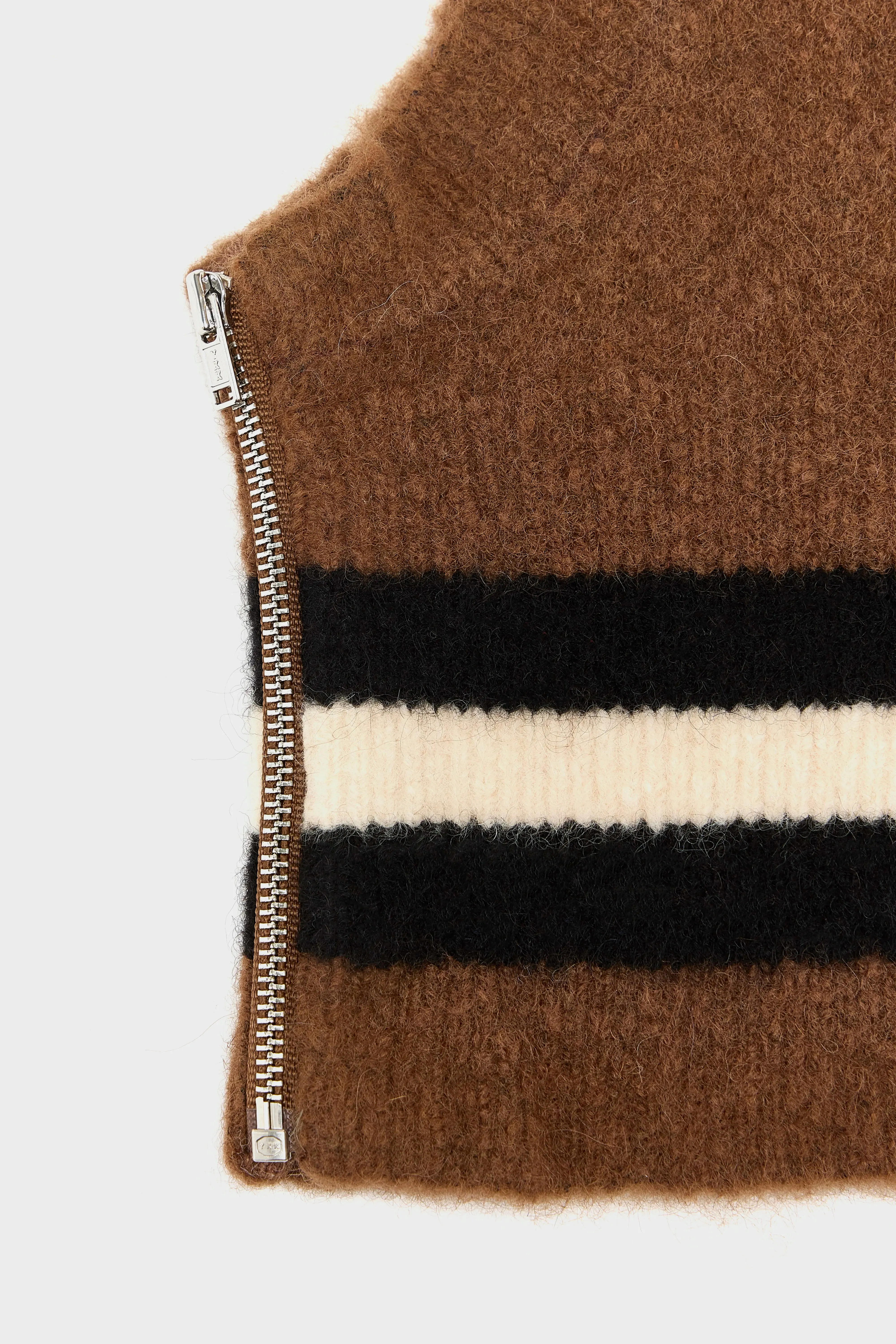 Dercy zipped balaclava (252 / W / BISON) sold by Bellerose product image thumbnail 3