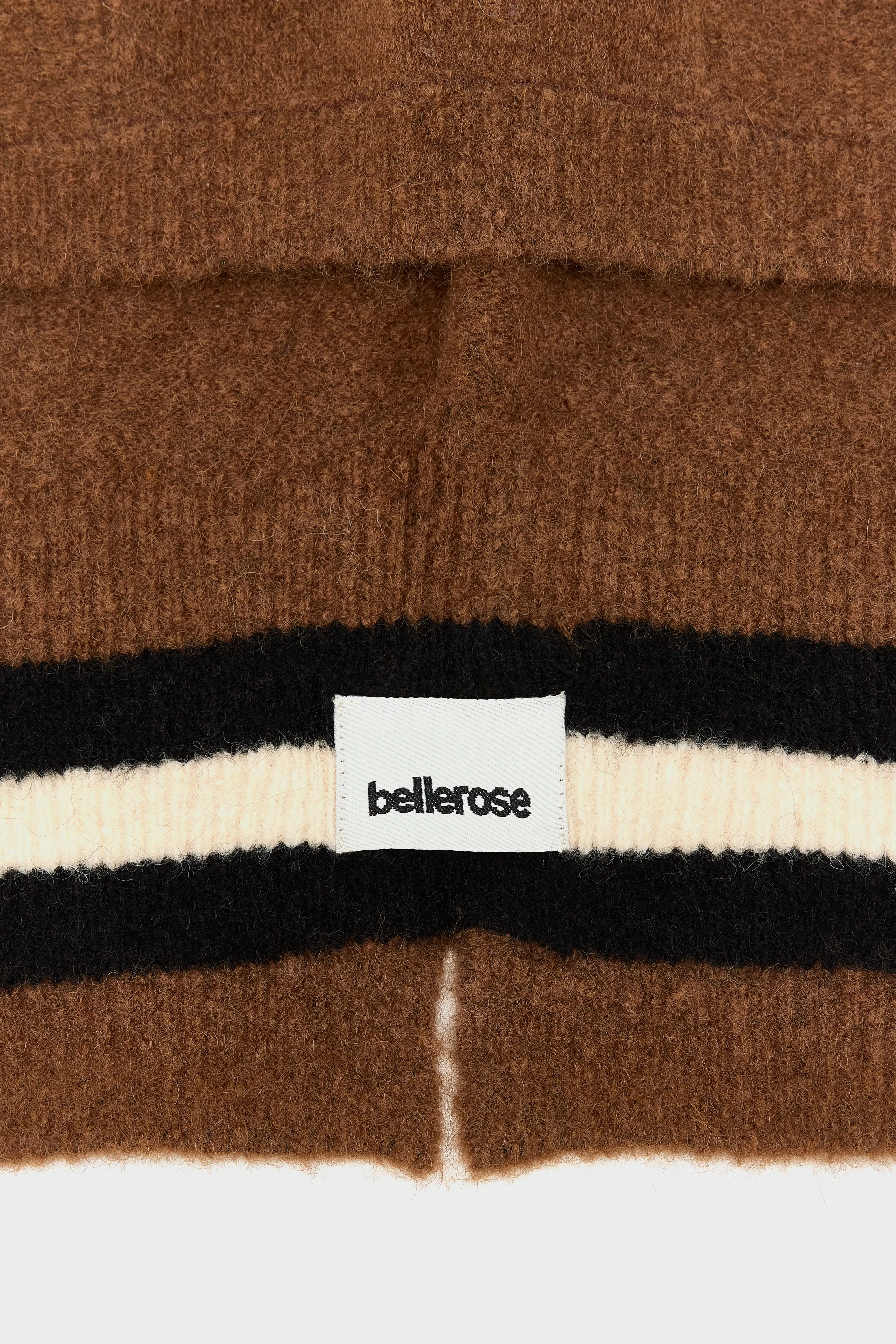 Dercy zipped balaclava (252 / W / BISON) sold by Bellerose product image thumbnail 4