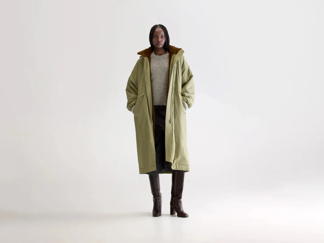 Hosfo hooded coat (252 / W / JEEP) sold by Bellerose