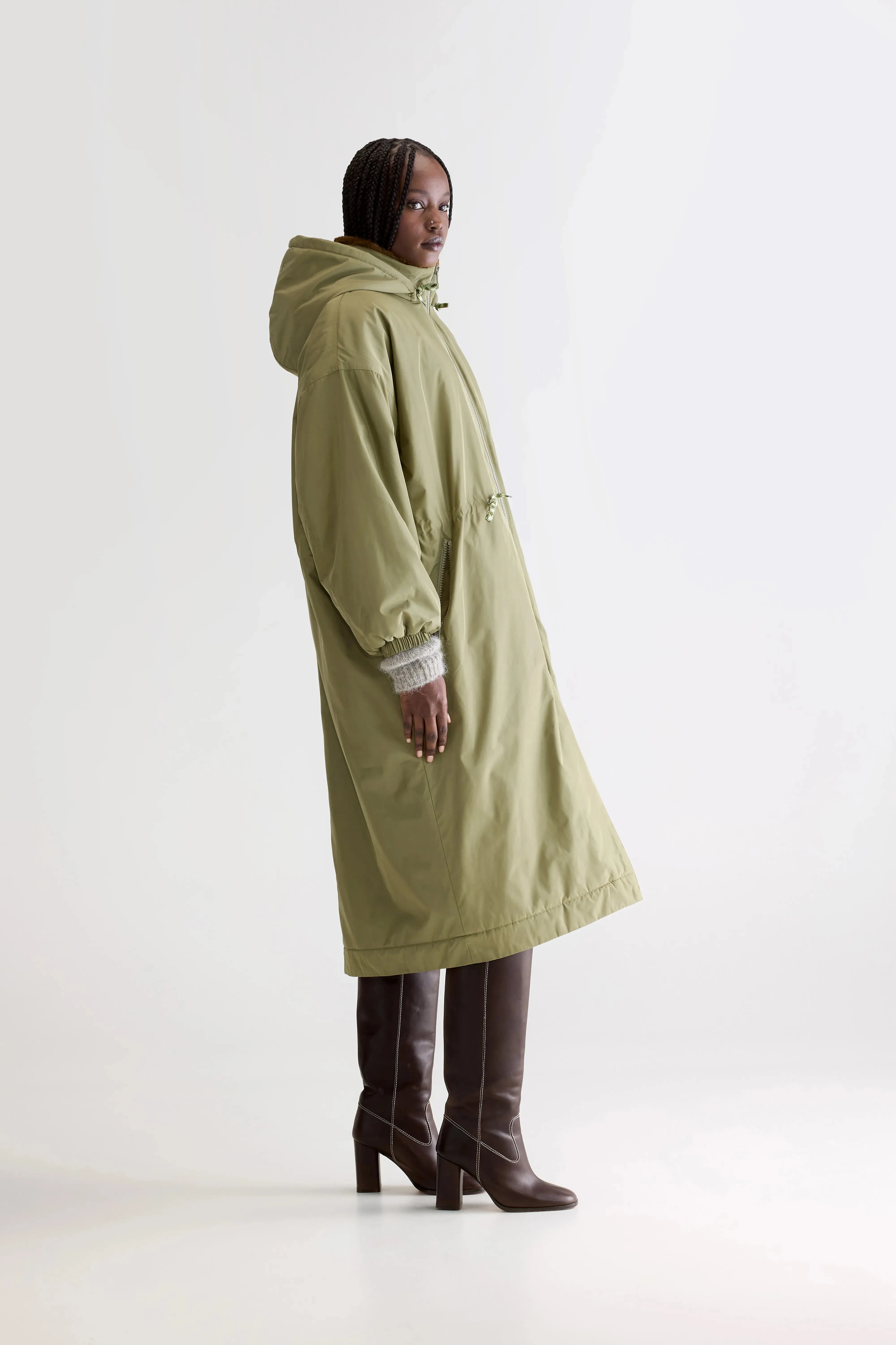 Hosfo hooded coat (252 / W / JEEP) sold by Bellerose product image thumbnail 4