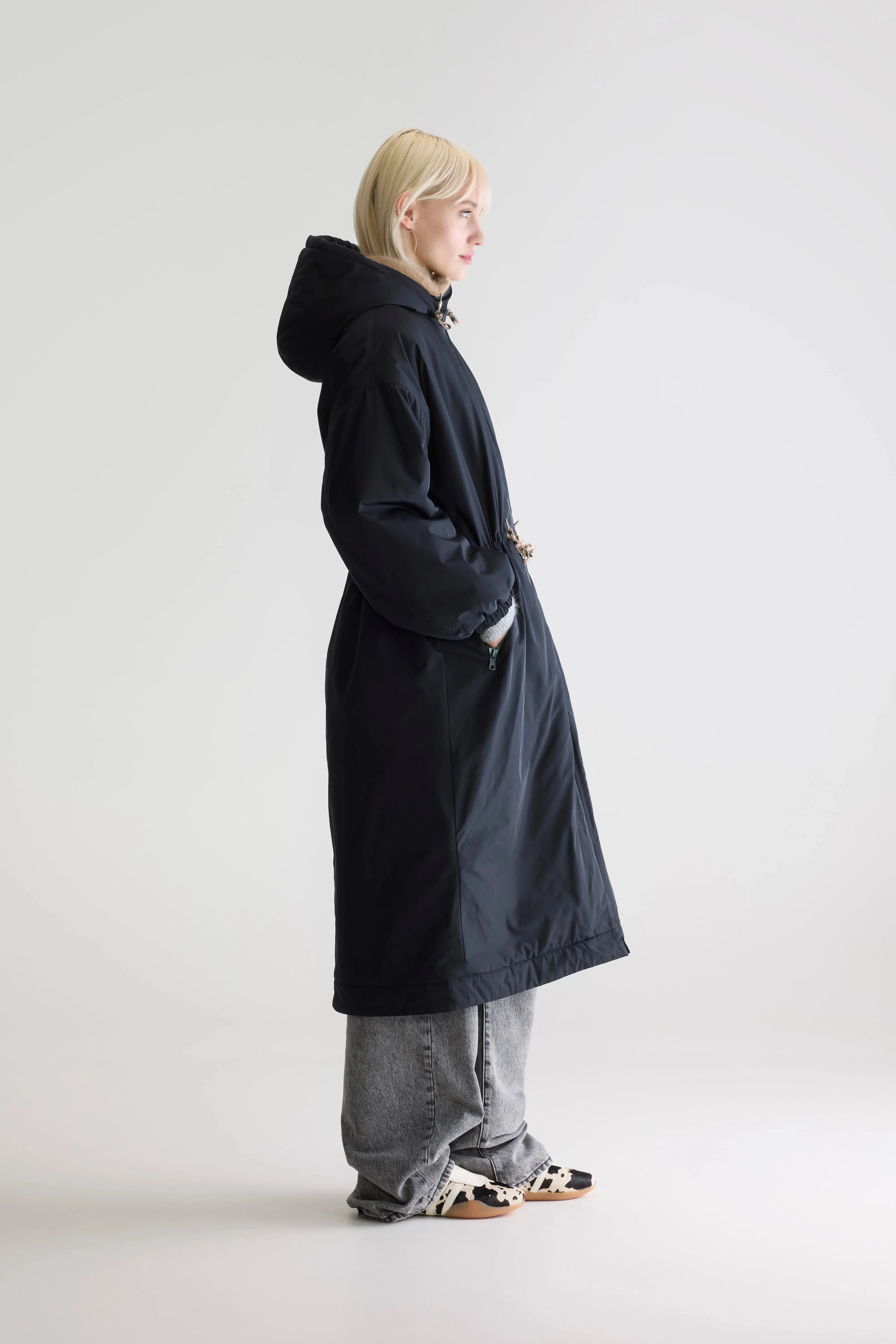 Hosfo hooded coat (252 / W / NAVY) sold by Bellerose product image thumbnail 5