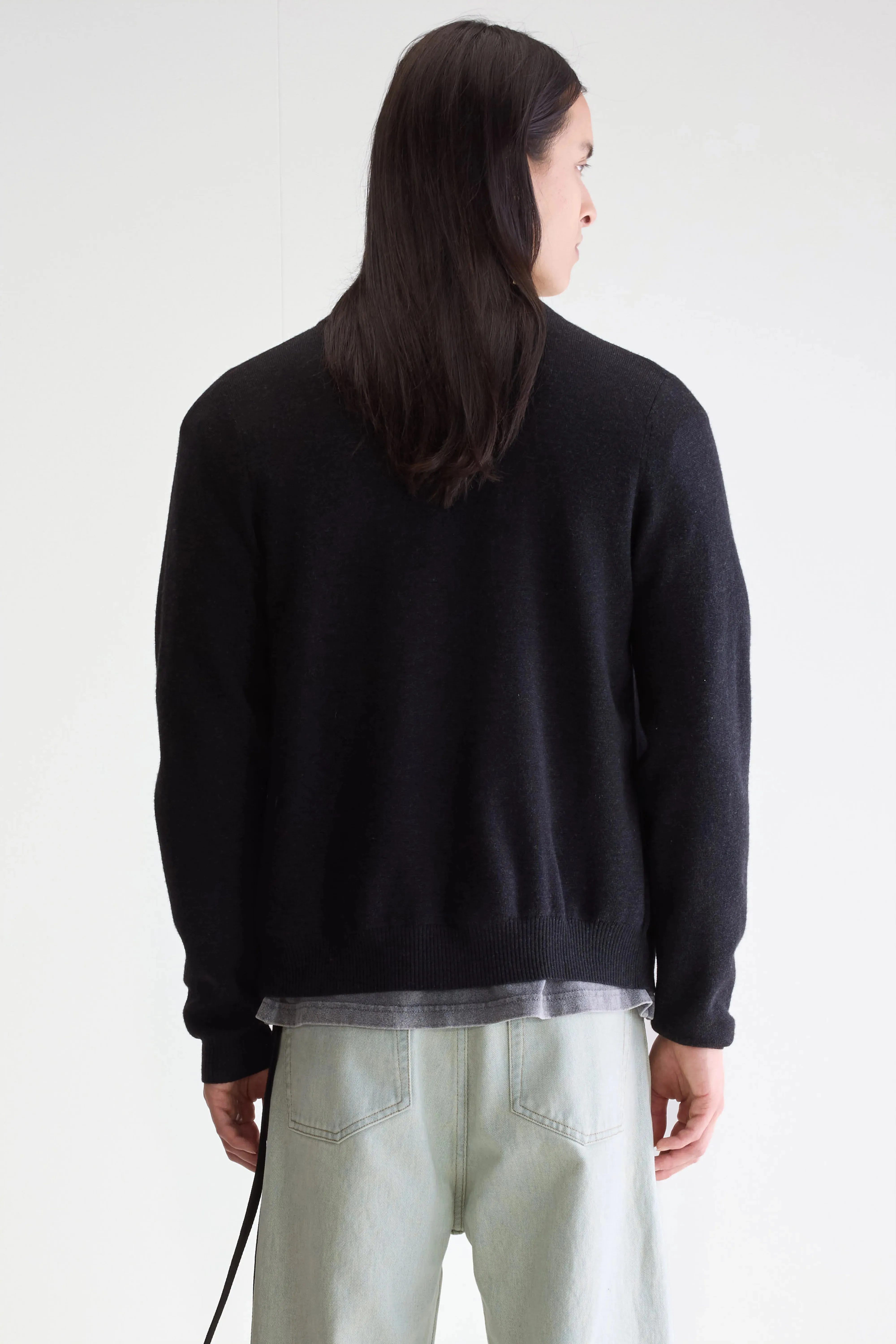 Dilso zip-up sweater (252 / M / CHARCOAL) sold by Bellerose product image thumbnail 4