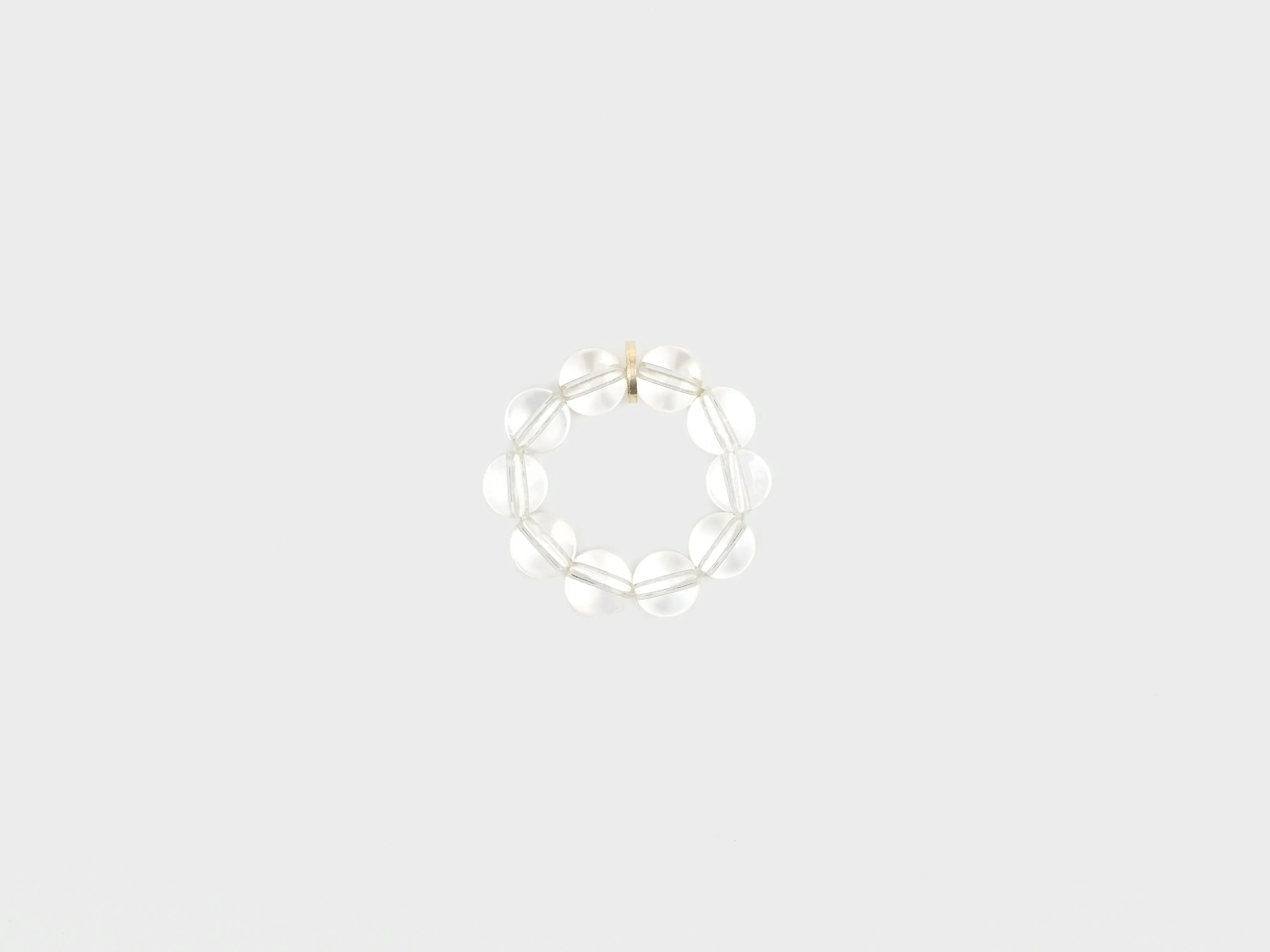 Crystal Spheres Ring (252 / W / WHITE) sold by Bellerose
