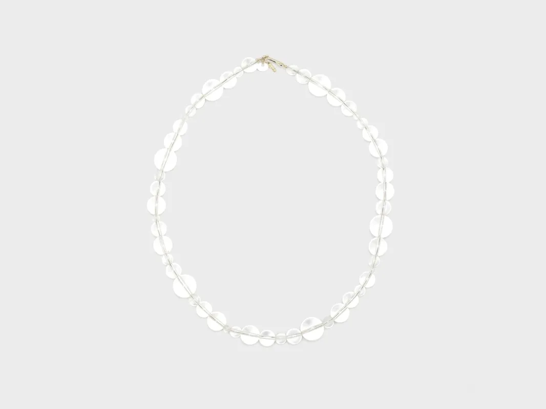 Crystal Dewdrop Necklace  (252 / W / WHITE) made by Bellerose