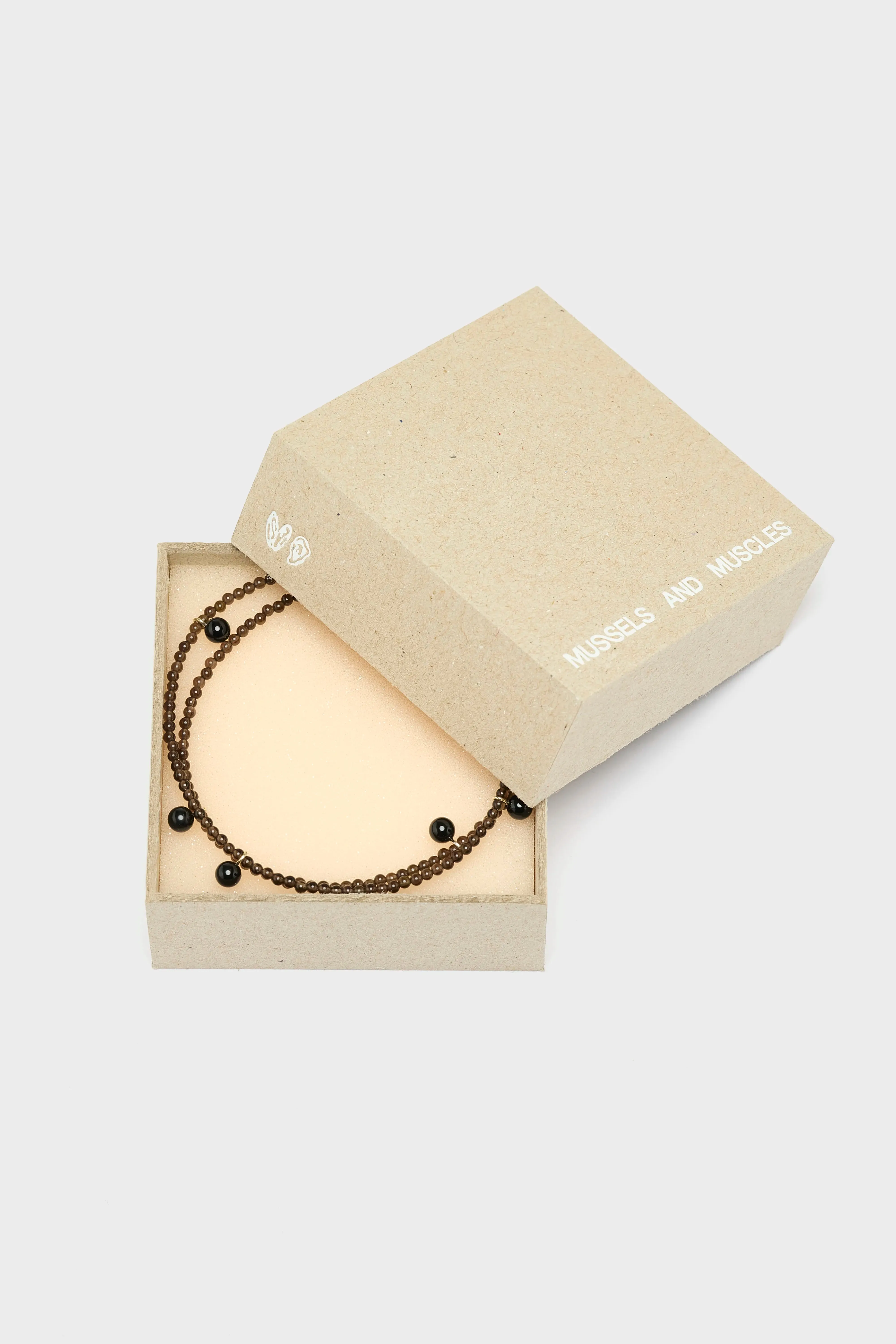 Smoky Tiny Dew Necklace (252 / W / BLACK) sold by Bellerose product image thumbnail 5