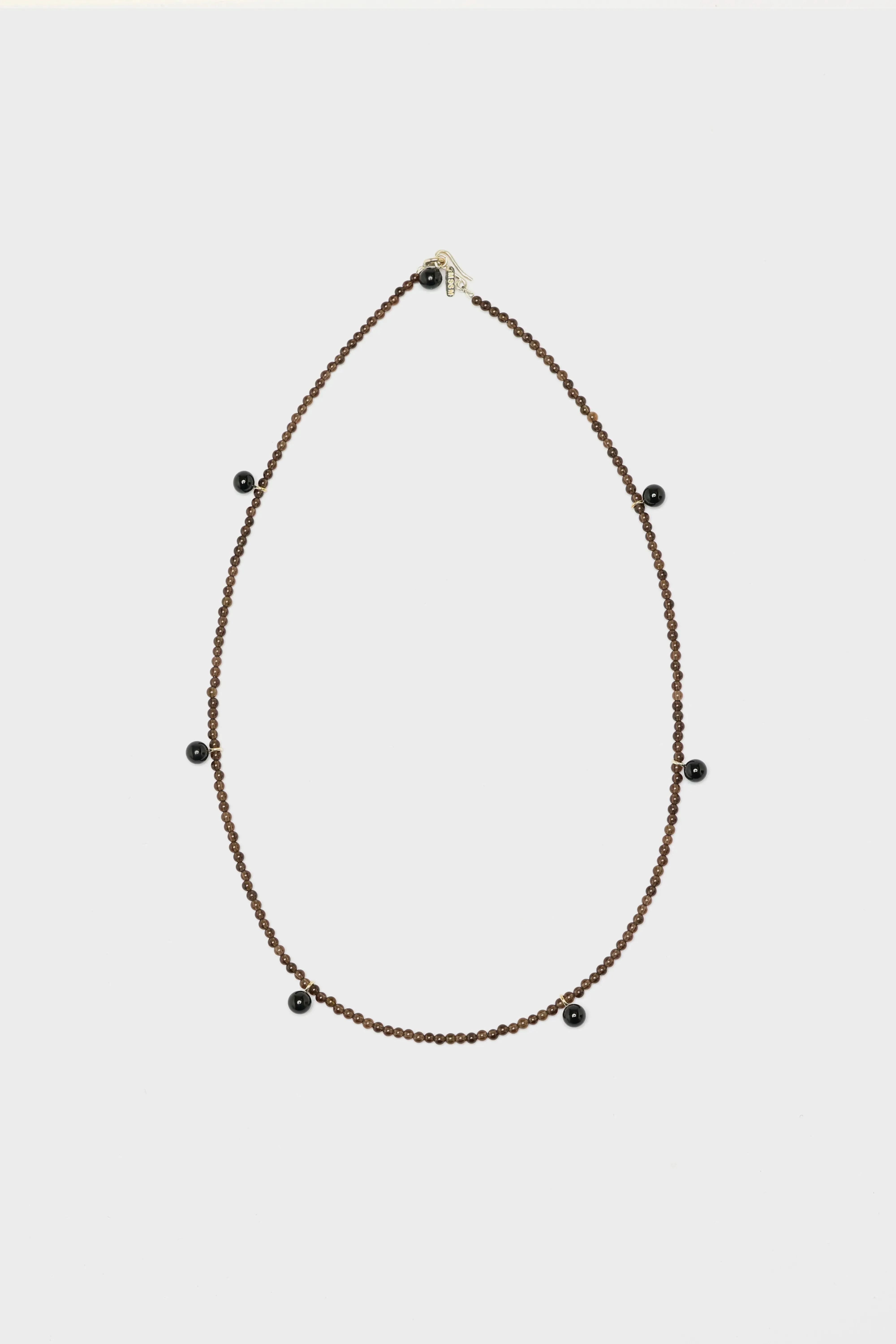 Smoky Tiny Dew Necklace (252 / W / BLACK) sold by Bellerose product image thumbnail 2