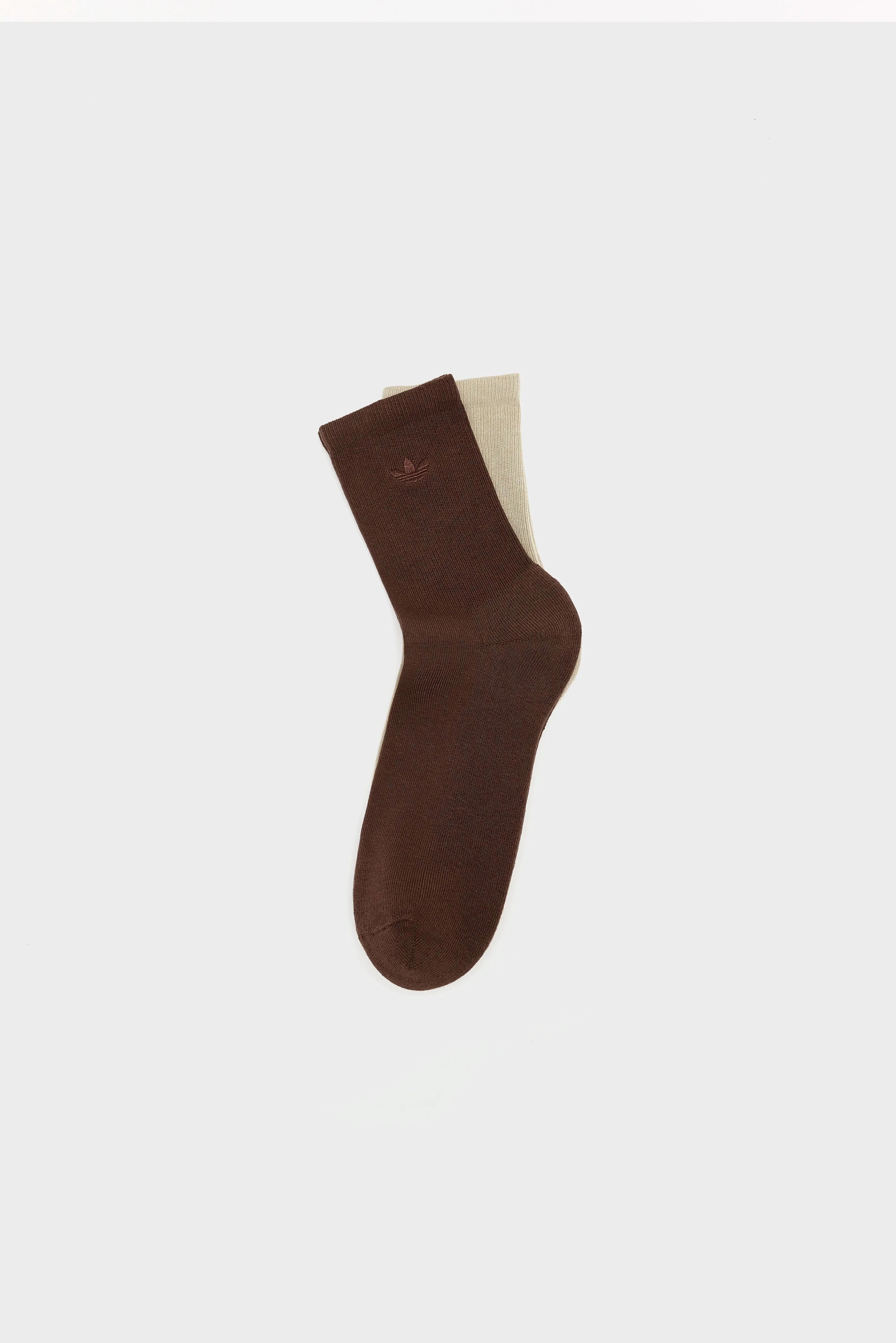 Two-Toned Crew Socks for Women (252 / W / BROWN) sold by Bellerose product image thumbnail 2