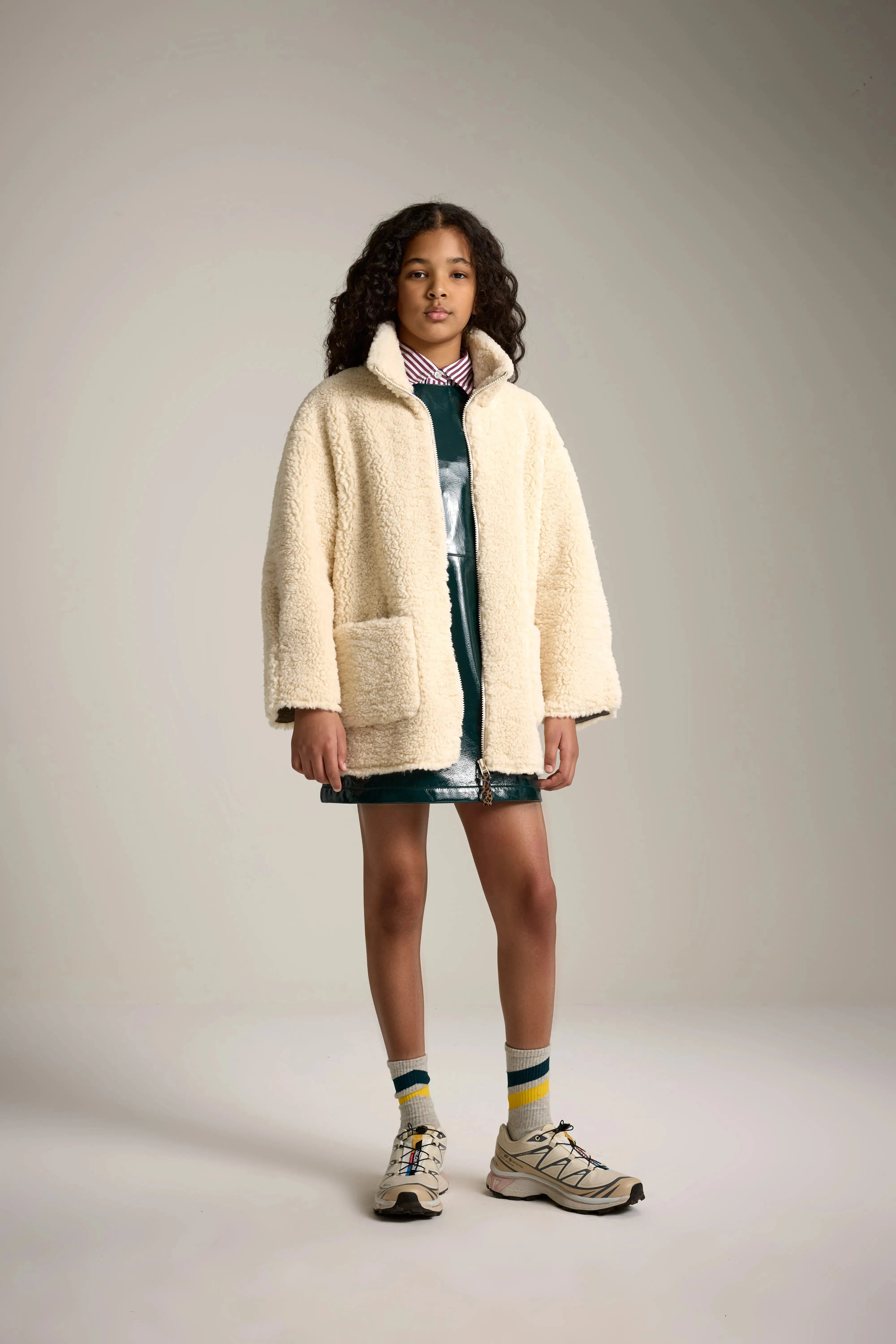 Jena teddy coat (252 / G / ECRU) sold by Bellerose product image thumbnail 2