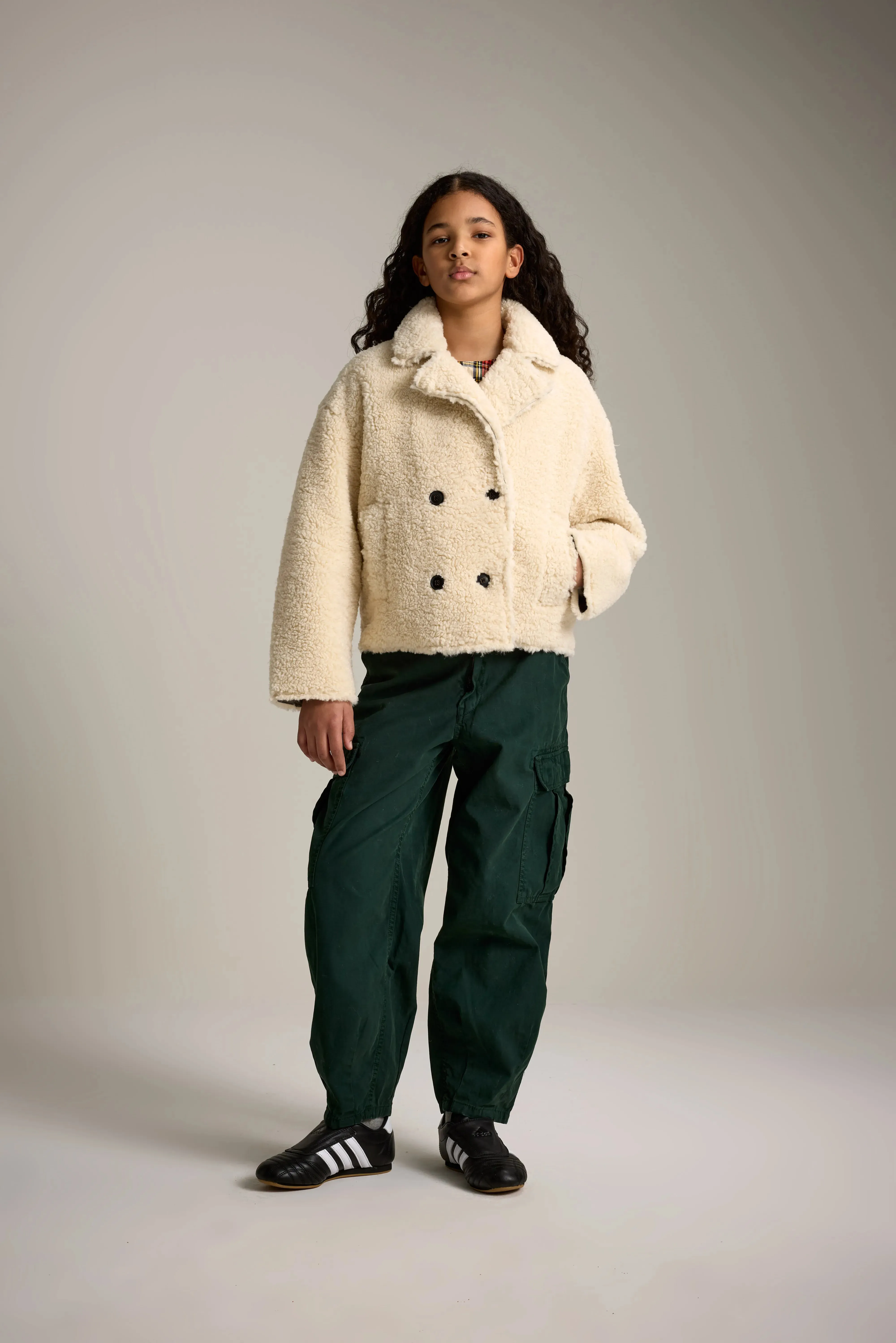 Japtor teddy coat (252 / G / ECRU) sold by Bellerose product image thumbnail 2