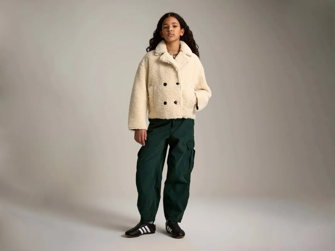 Japtor teddy coat (252 / G / ECRU) made by Bellerose