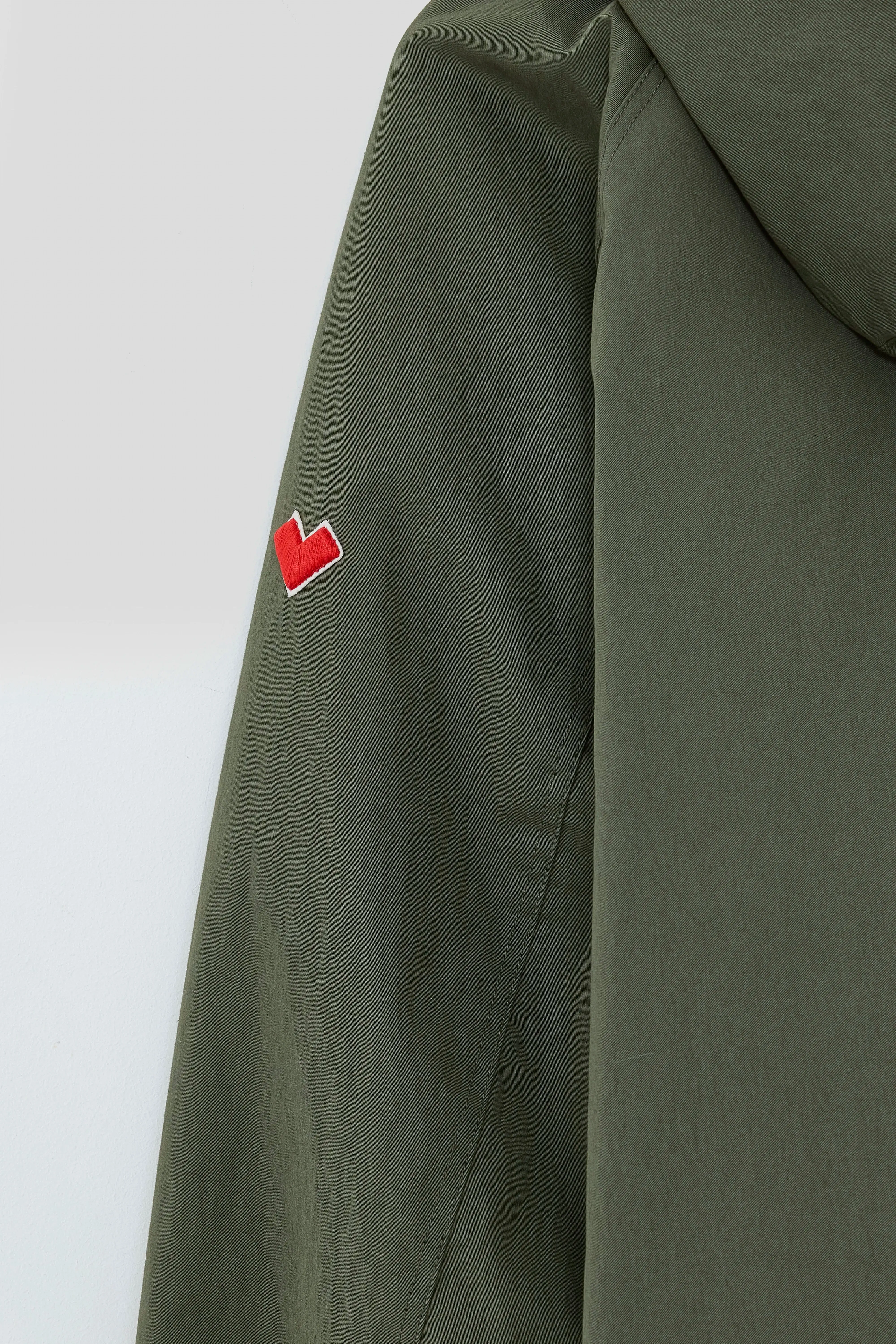 Harbor hooded parka (252 / G / SAGE) sold by Bellerose product image thumbnail 5