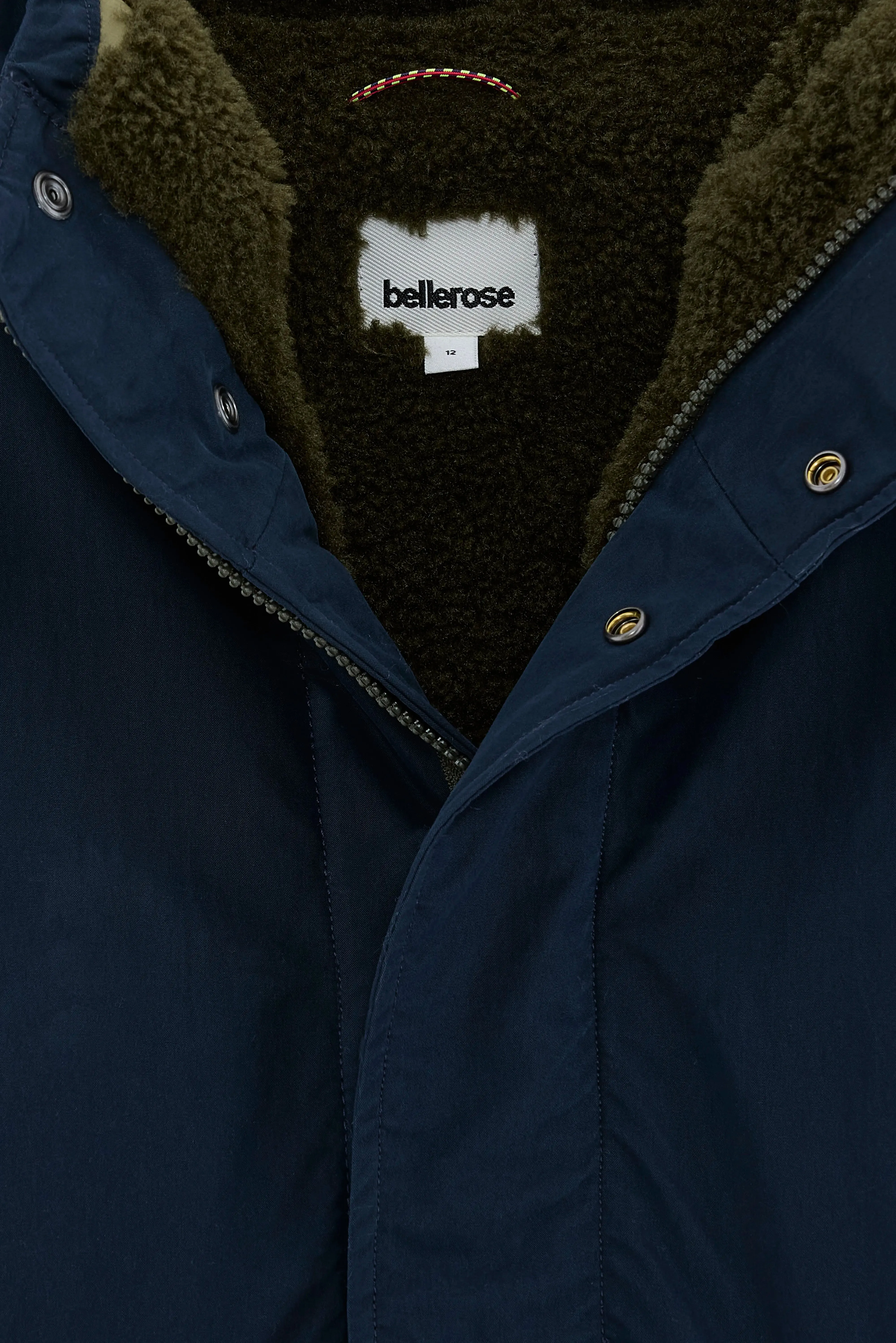 Hugues hooded coat (252 / B / AMERICA) sold by Bellerose product image thumbnail 3