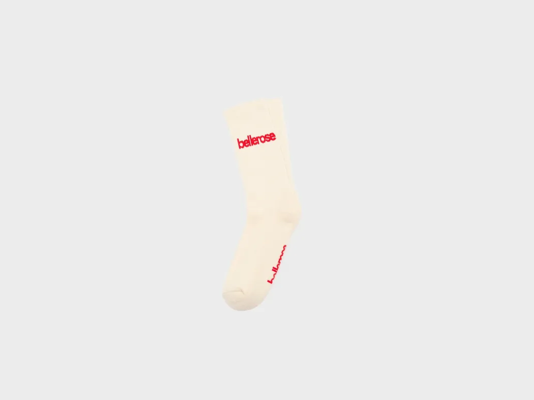 Vem crew socks (252 / W / SWAN) sold by Bellerose