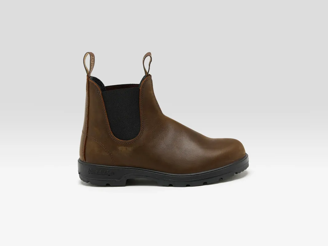 1609 Classic Chelsea Boots for Women  (252 / W / BROWN) sold by Bellerose