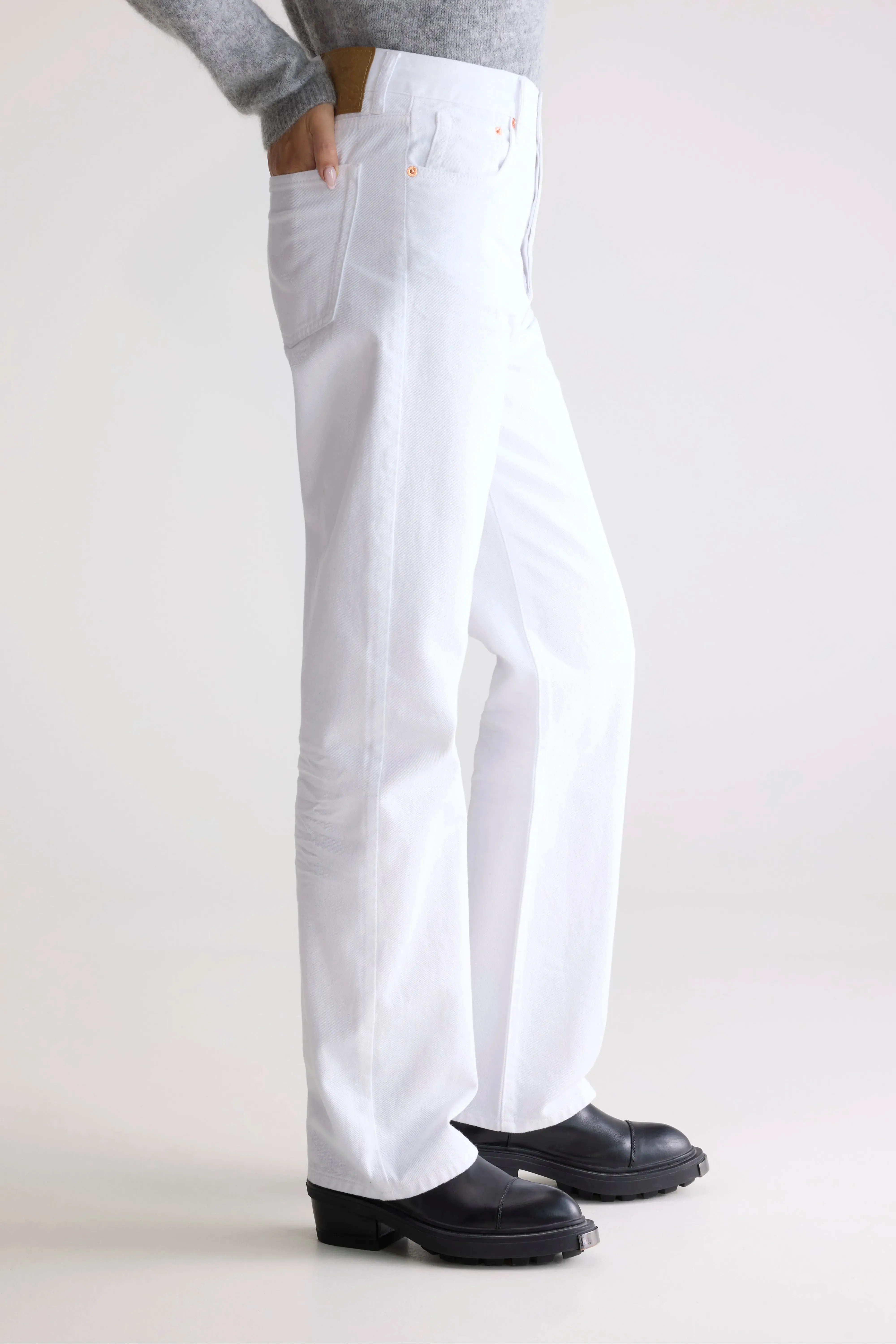 Denim N. 32 straight jeans (252 / W / WHITE) sold by Bellerose product image thumbnail 5