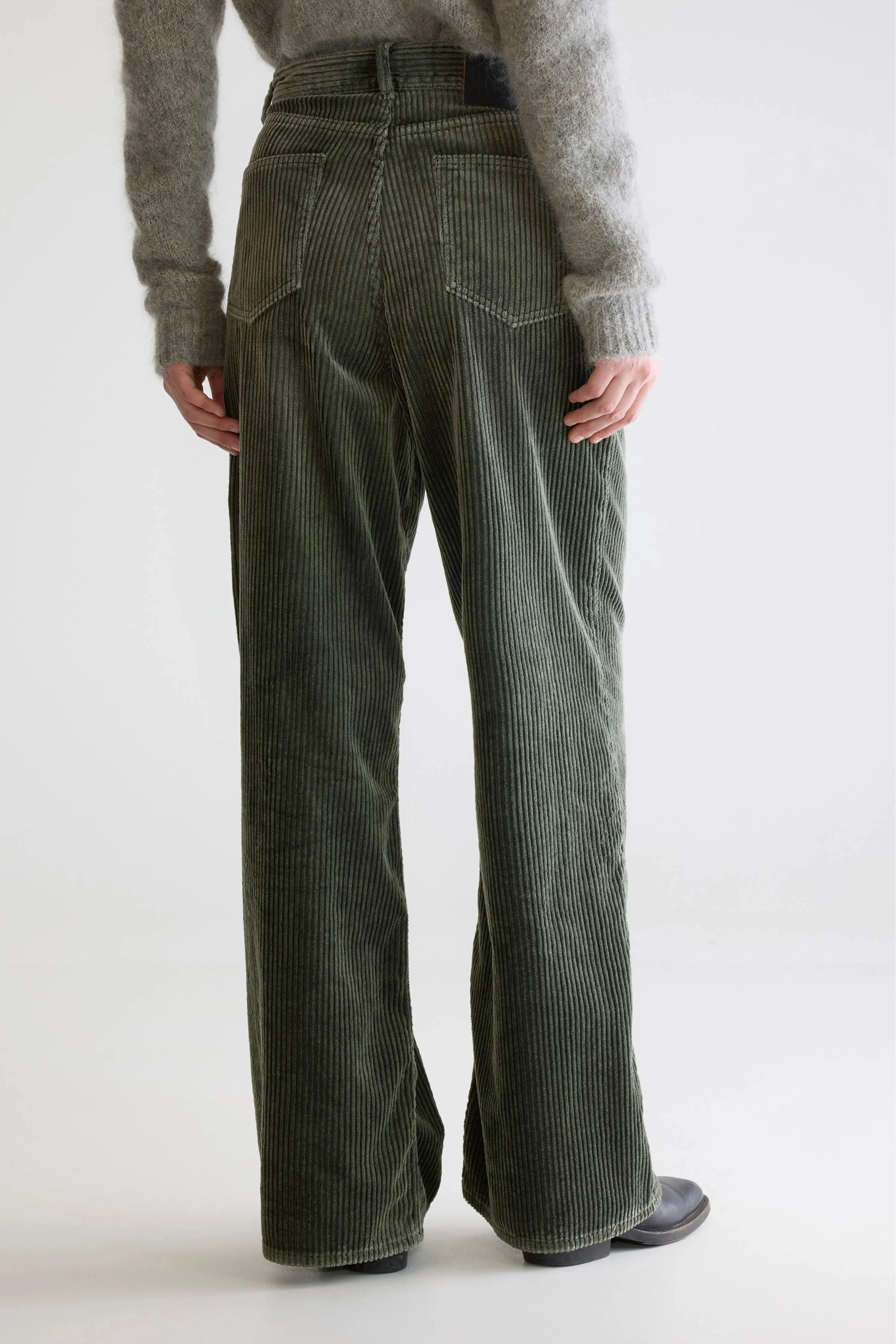 Denim N. 64 wide jeans (252 / W / SAGE) sold by Bellerose product image thumbnail 4