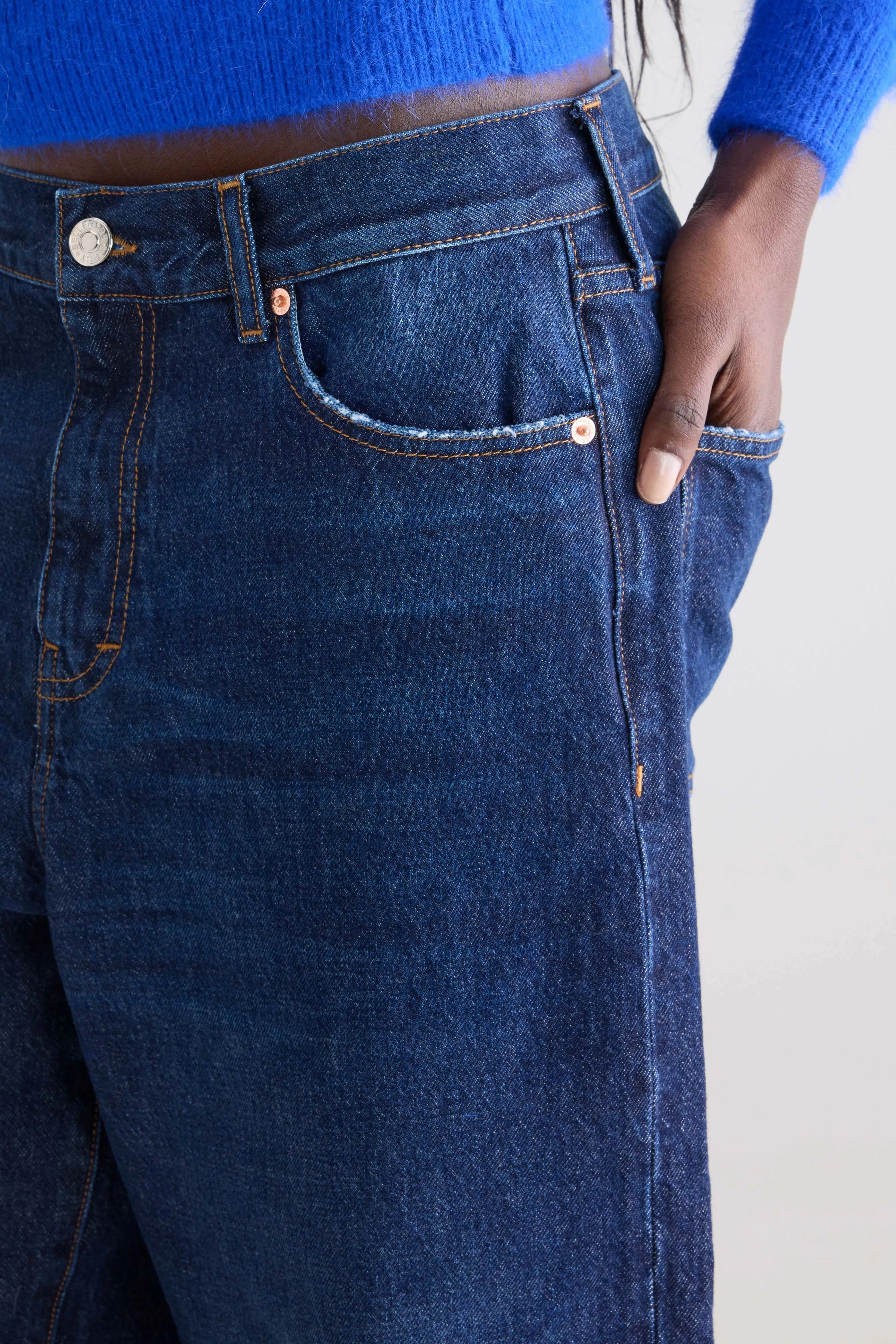Denim N. 64 wide jeans (252 / W / RINSE) sold by Bellerose product image thumbnail 5