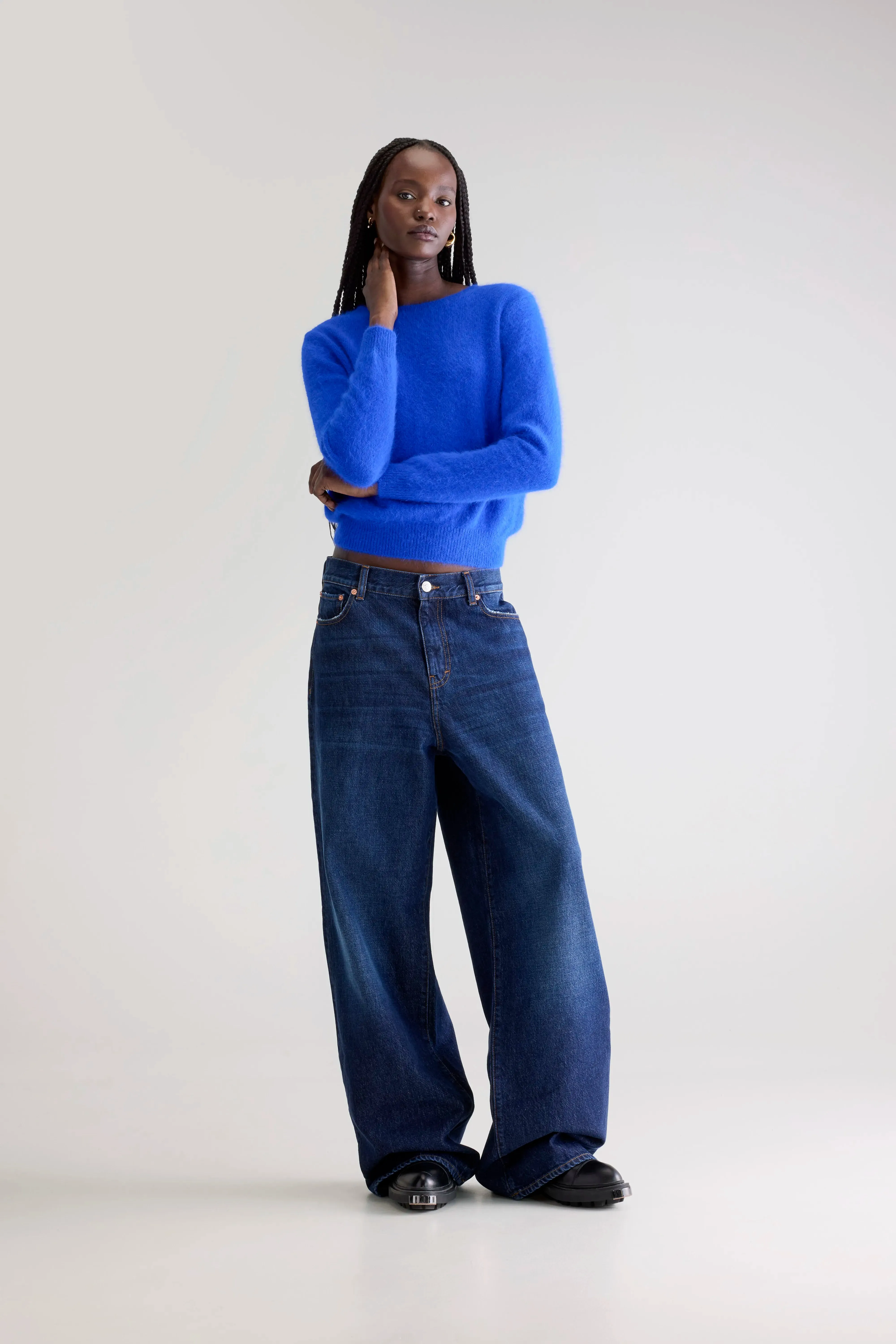 Denim N. 64 wide jeans (252 / W / RINSE) sold by Bellerose product image thumbnail 2