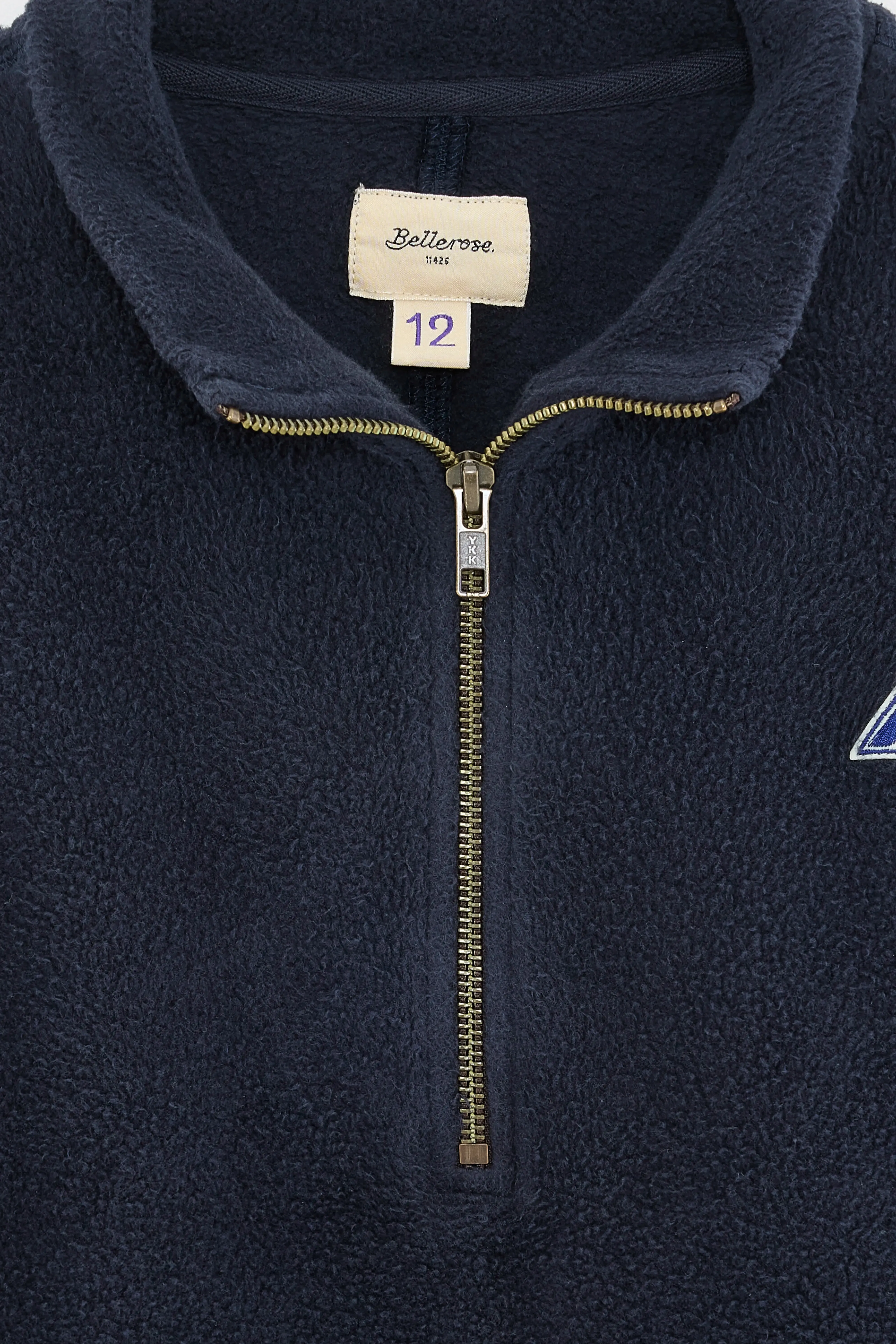 Fabril half-zipped sweatshirt (252 / B / AMERICA) sold by Bellerose product image thumbnail 3