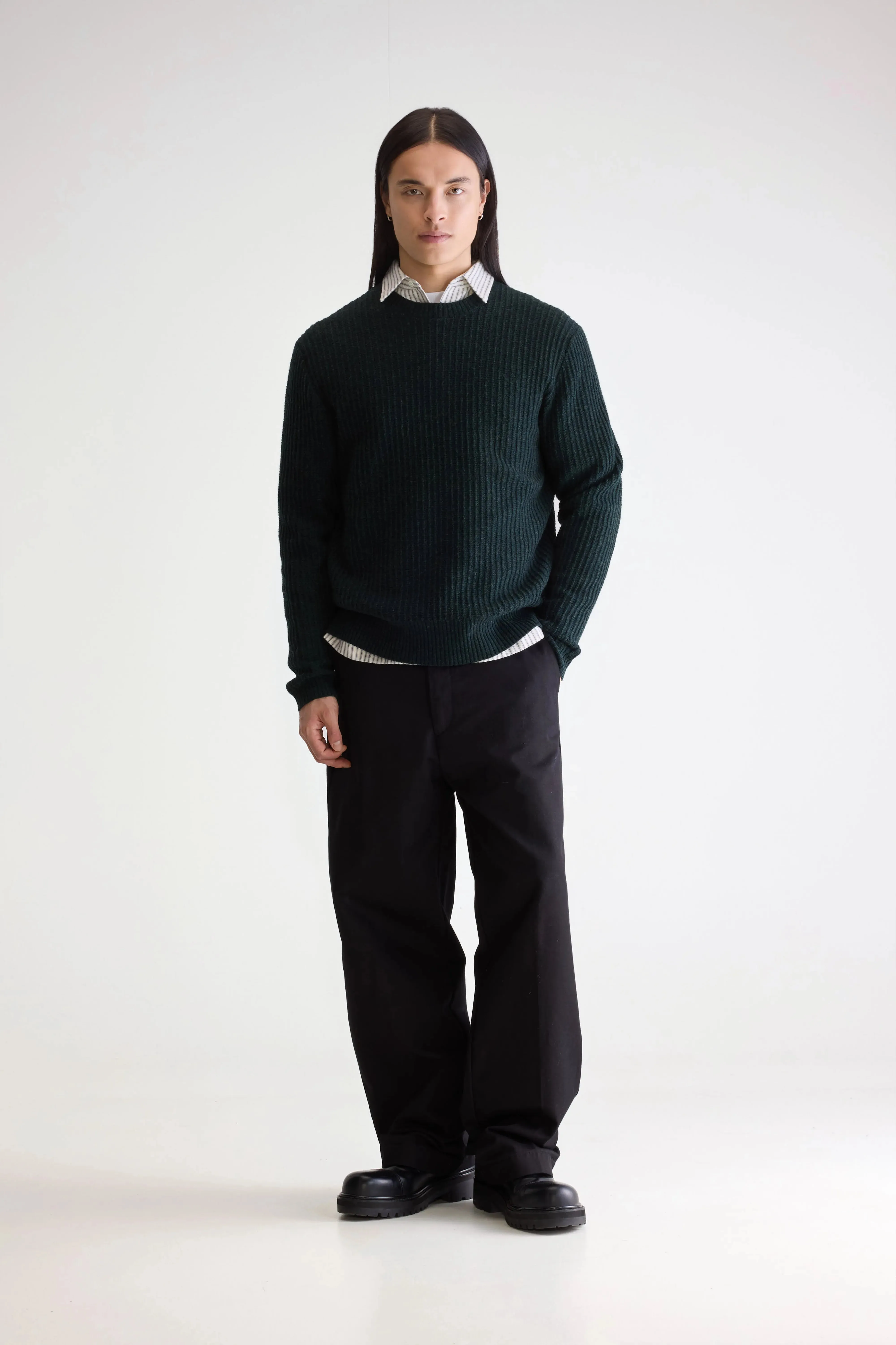 Geivyn crewneck sweater (252 / M / JET SET) sold by Bellerose product image thumbnail 3