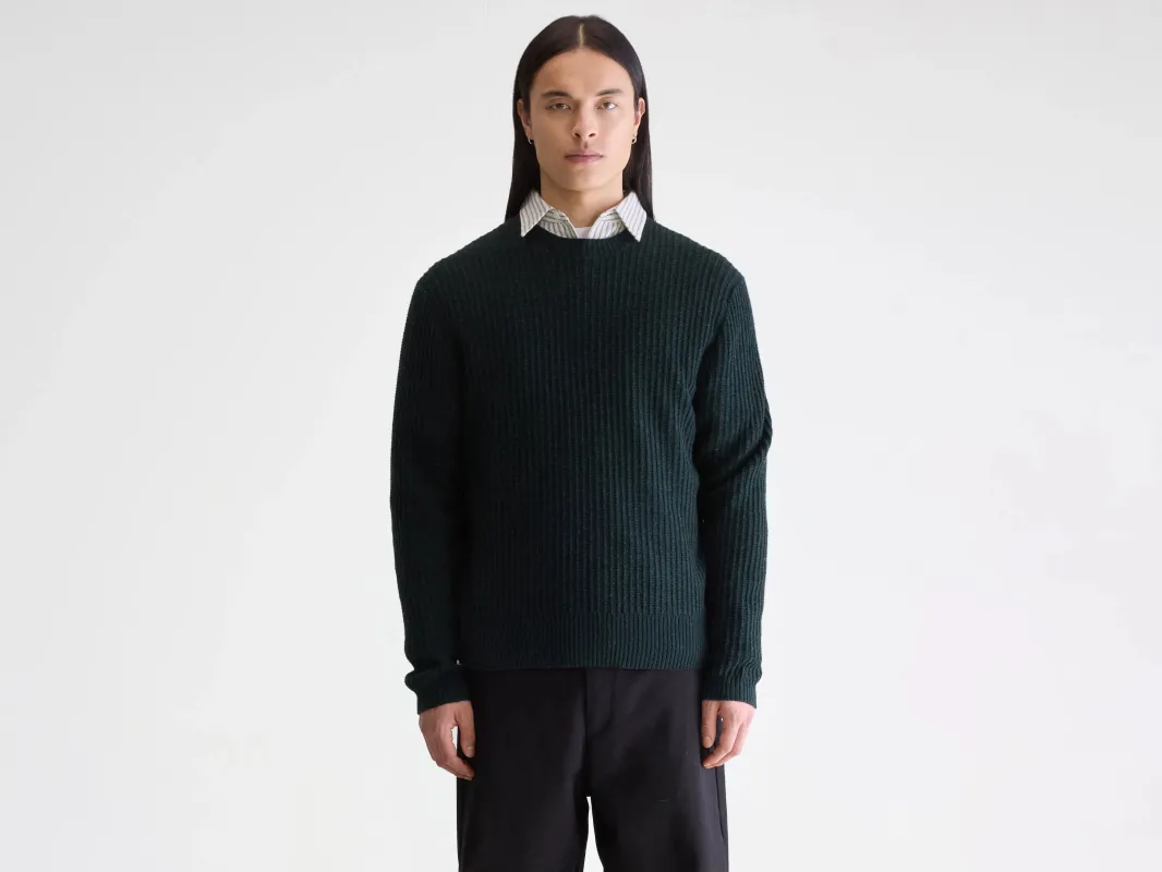 Geivyn crewneck sweater (252 / M / JET SET) sold by Bellerose