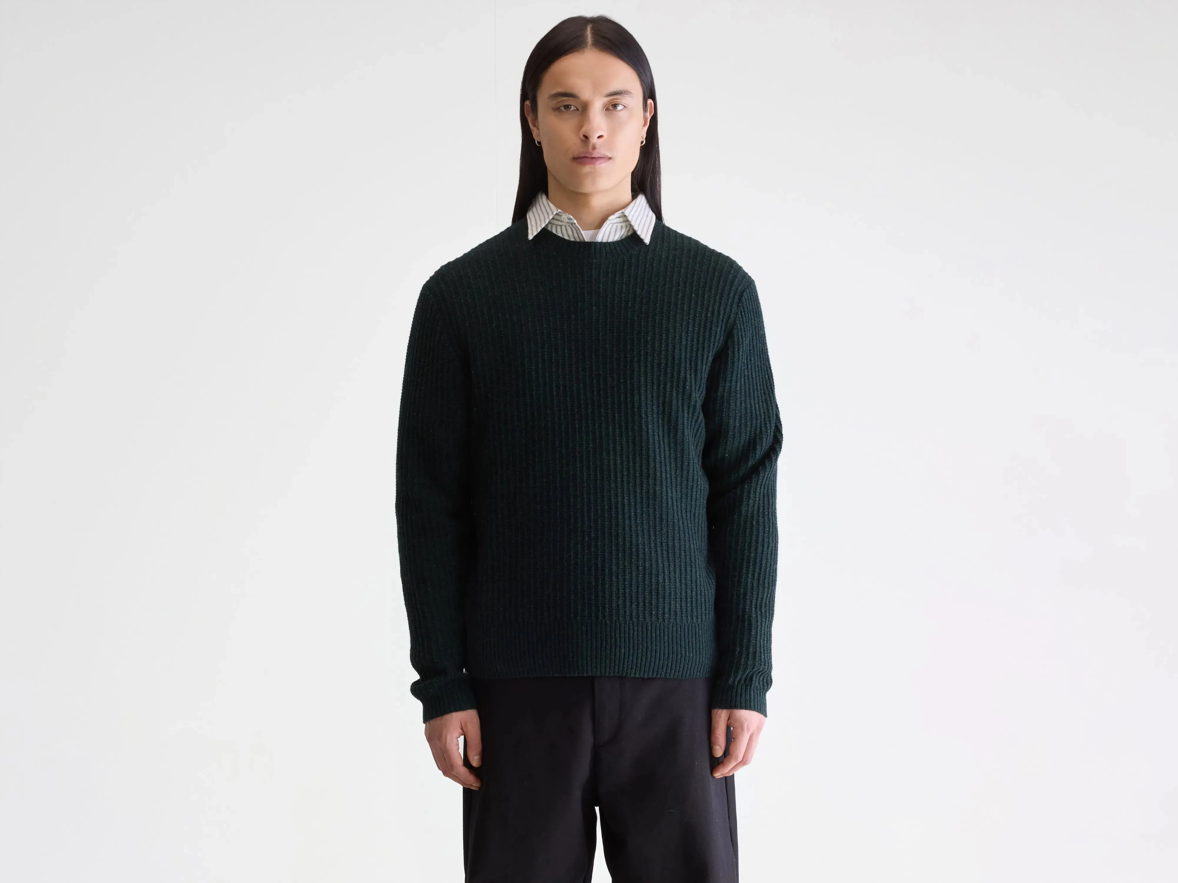 Geivyn crewneck sweater (252 / M / JET SET) sold by Bellerose