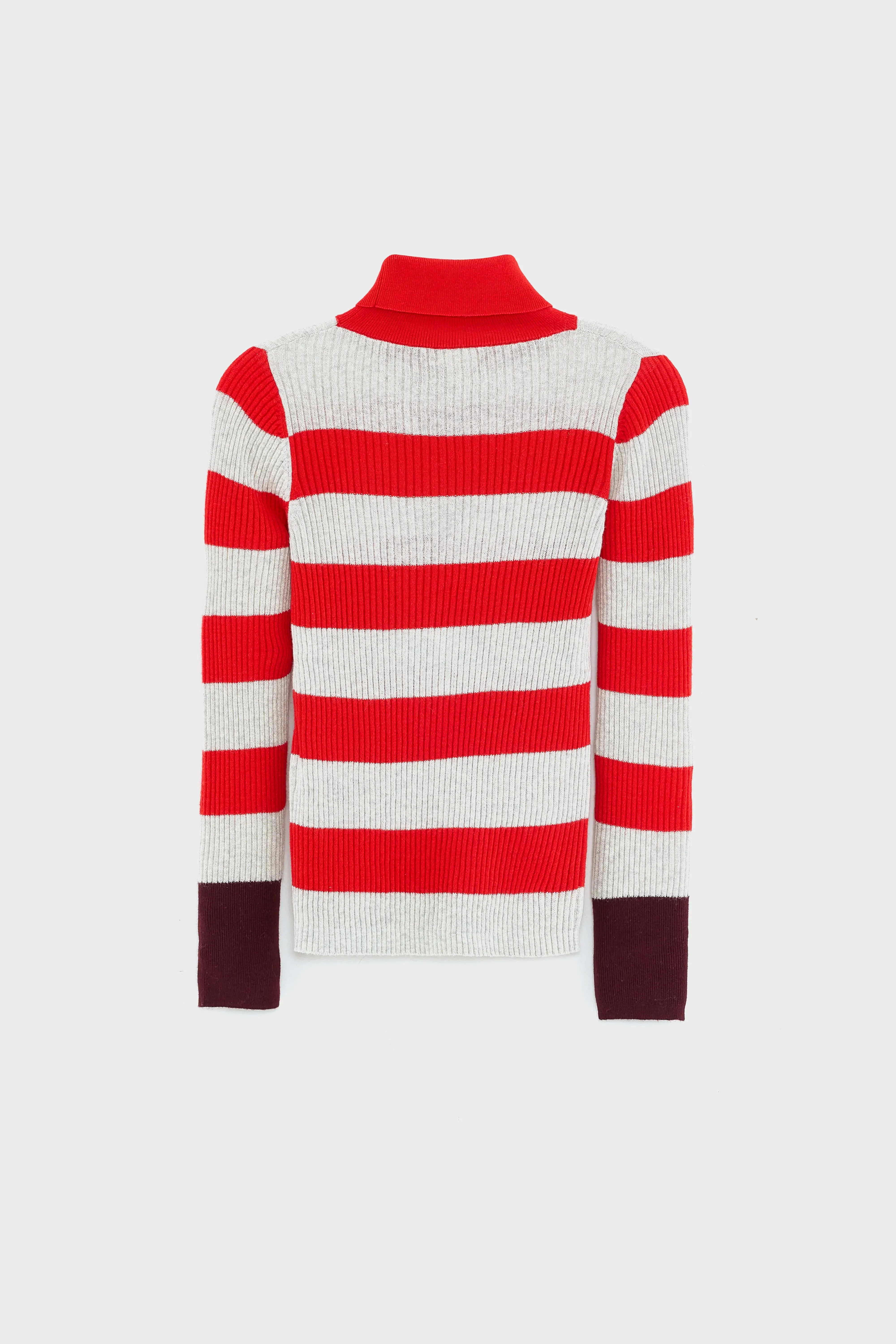 Gerzo turtle neck sweater (252 / G / STRIPE B) sold by Bellerose product image thumbnail 4