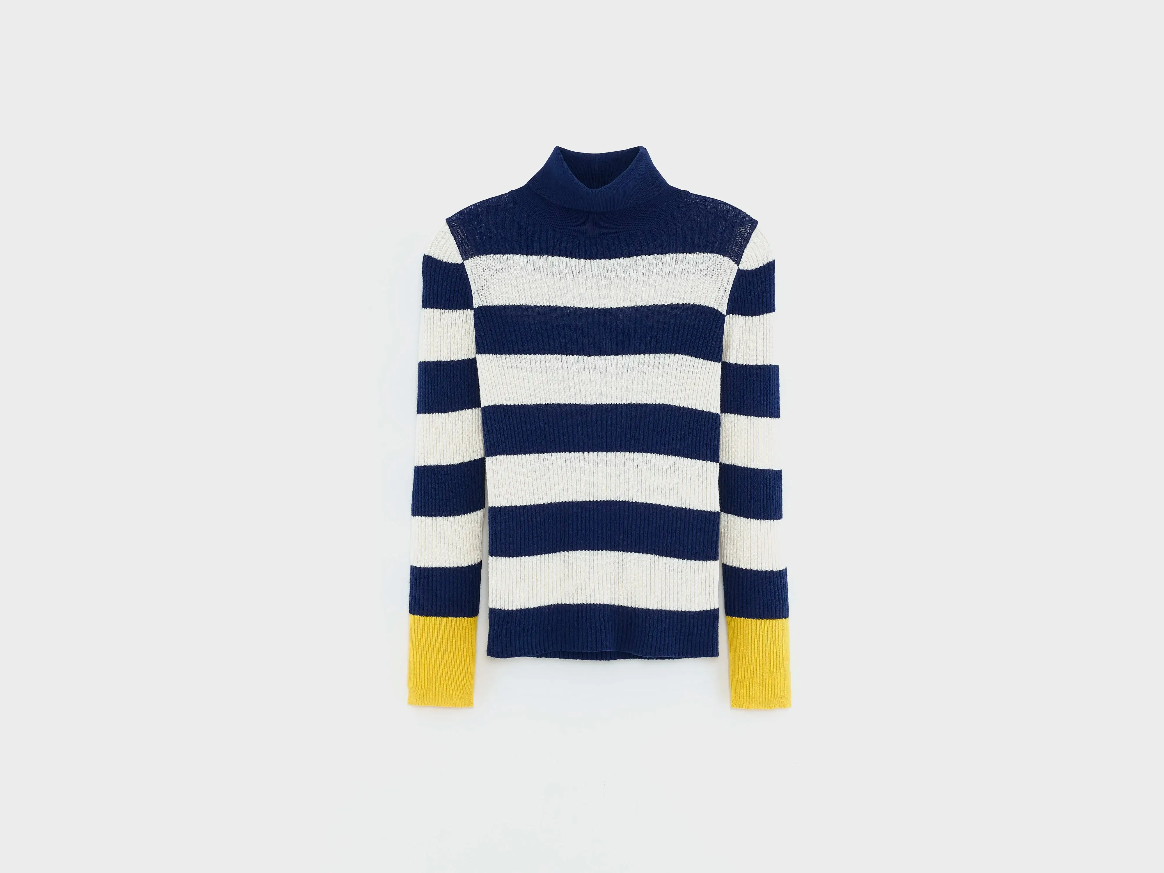 Gerzo turtle neck sweater (252 / G / STRIPE A) sold by Bellerose