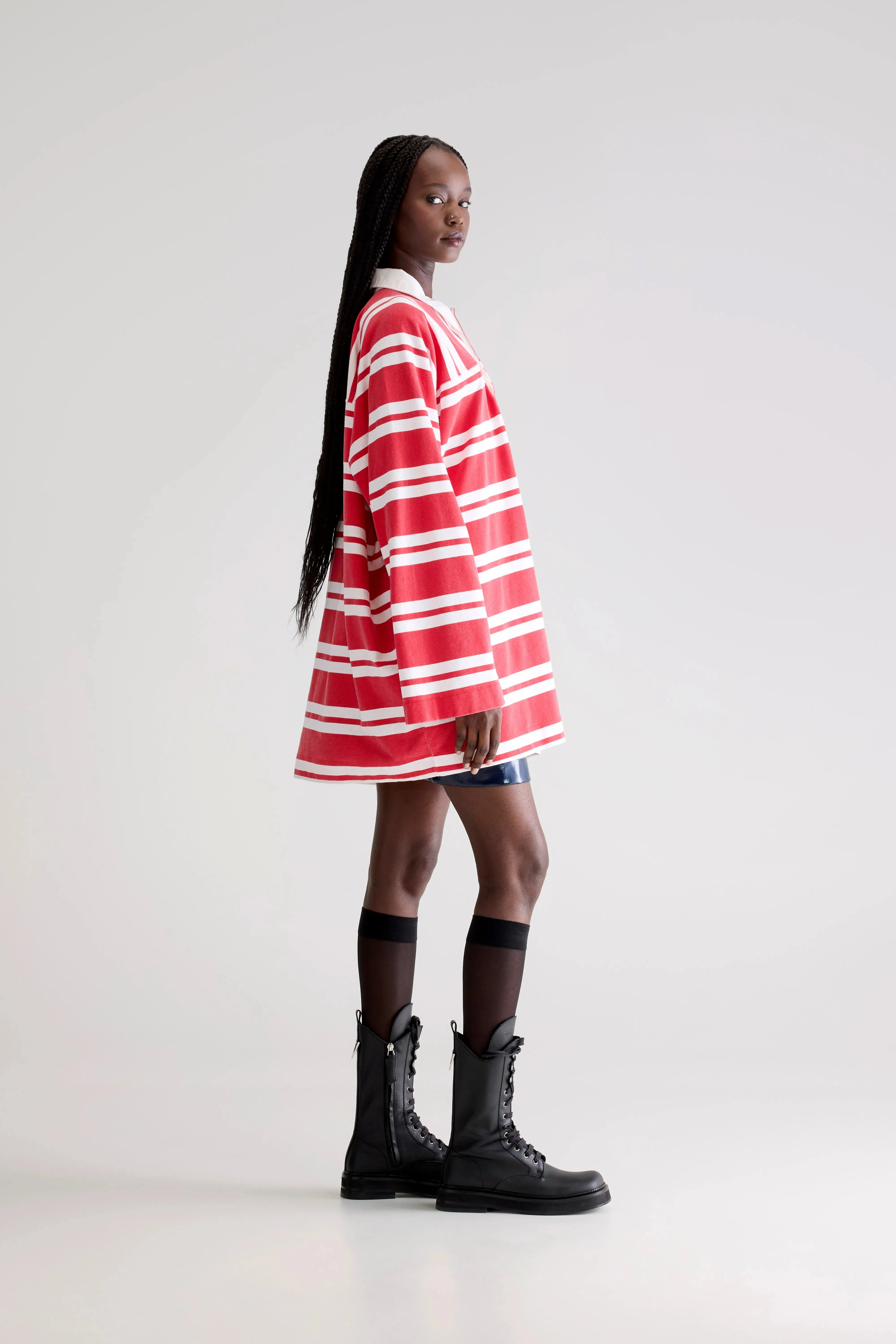 Foogy loose dress (252 / W / STRIPE B) sold by Bellerose product image thumbnail 4