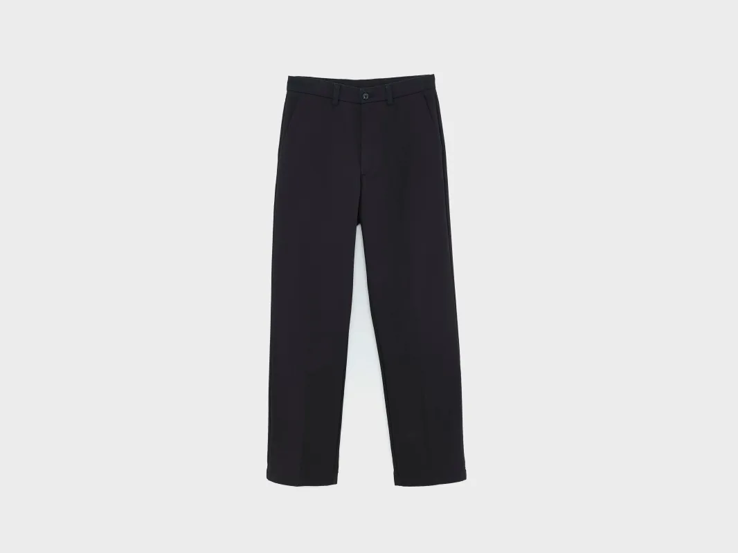 Polk relaxed trousers (252 / M / BLACK BLUE) sold by Bellerose