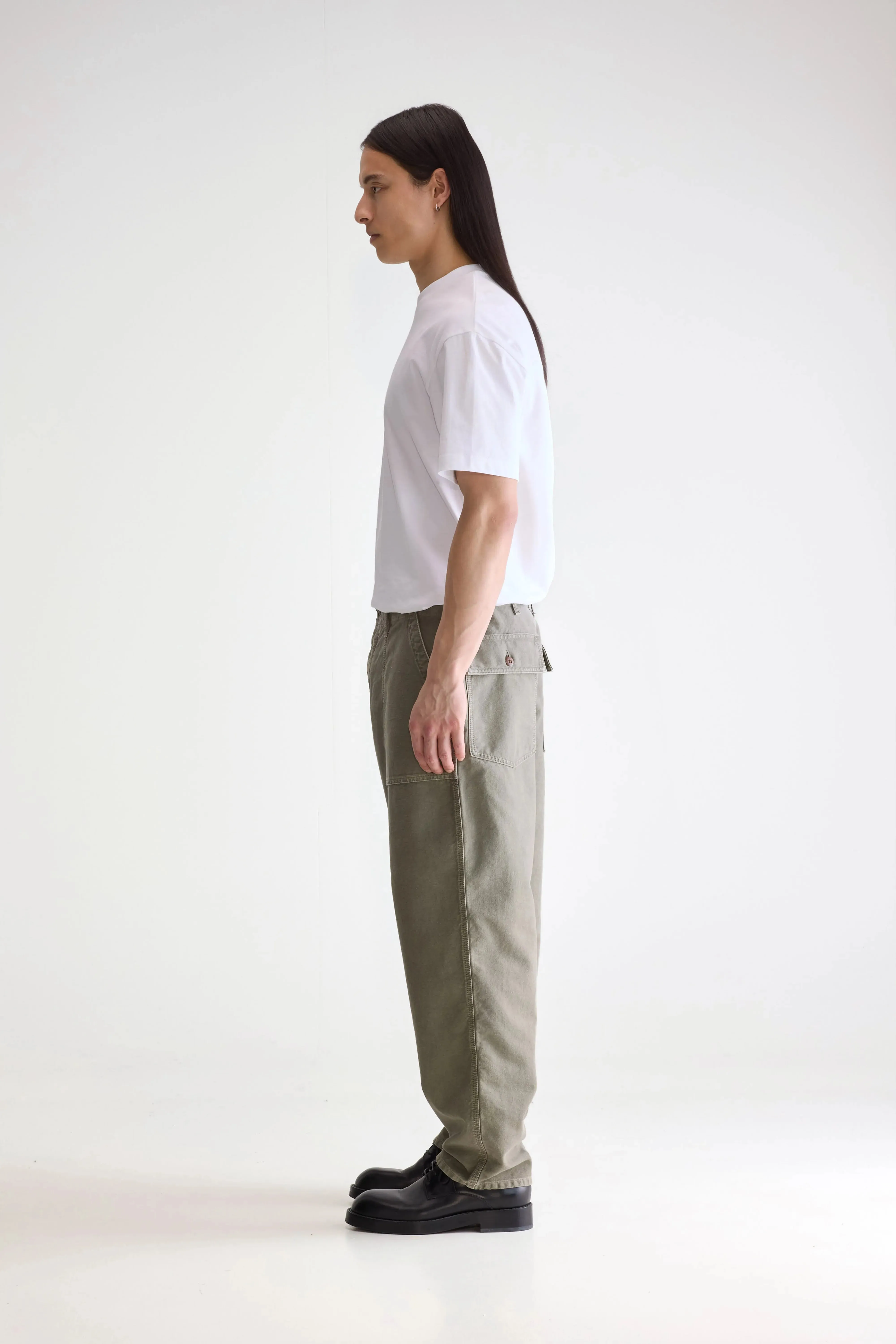 Kargo cropped cargo trousers (252 / M / DUSTY OLIVE) sold by Bellerose product image thumbnail 5