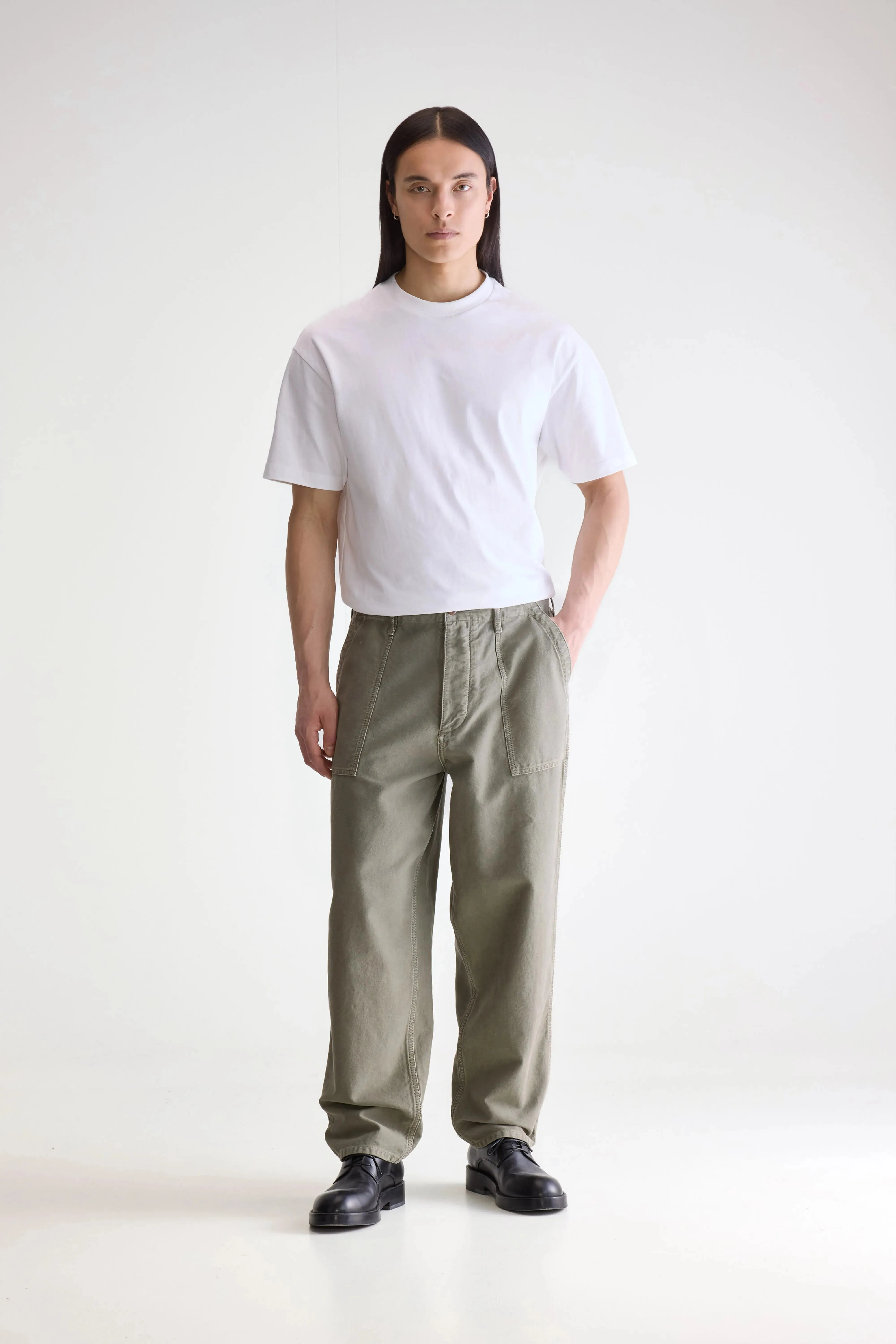 Kargo cropped cargo trousers (252 / M / DUSTY OLIVE) sold by Bellerose product image thumbnail 2