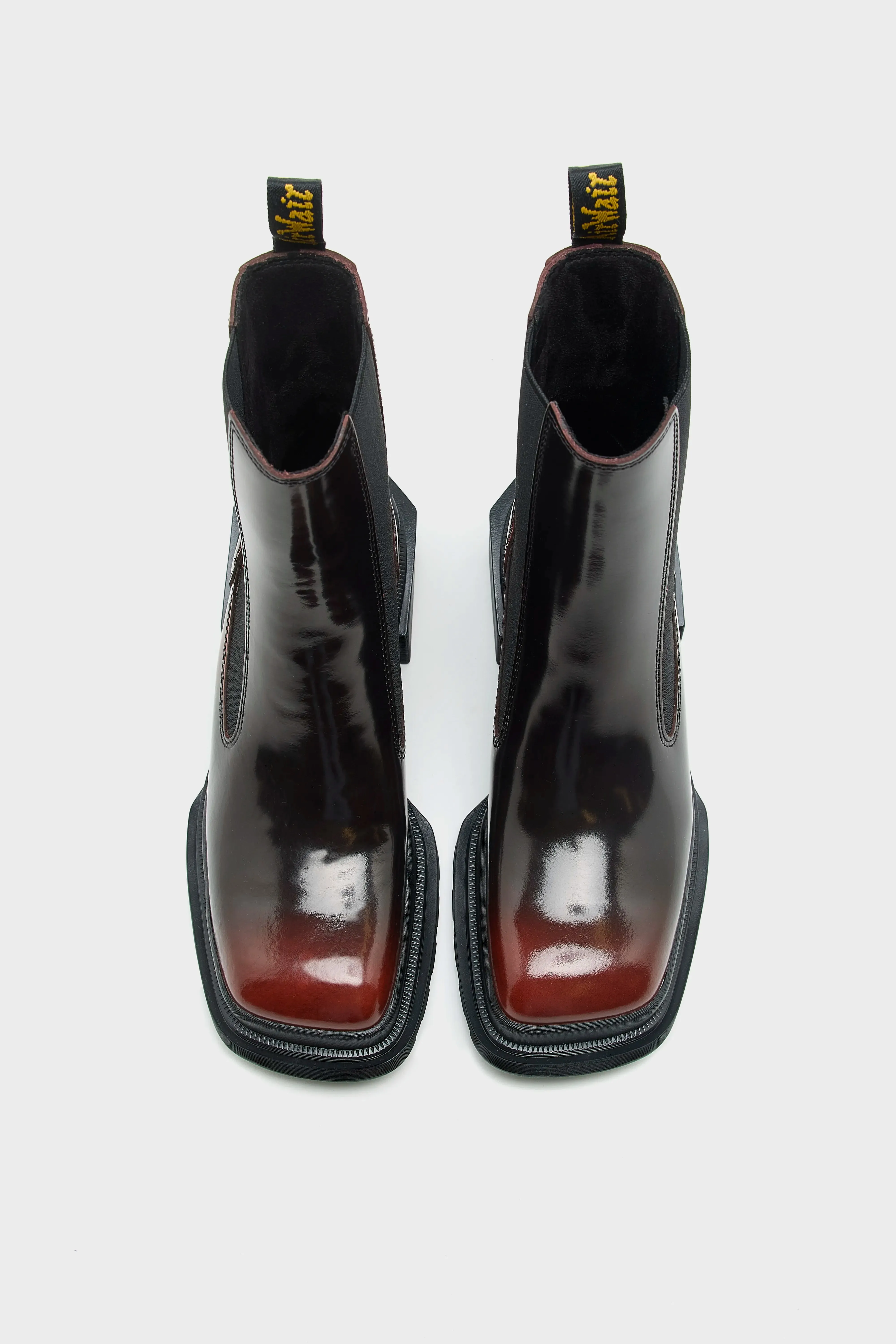 Maybole Square Toe Leather Chelsea Boots for Women (252 / W / RED) sold by Bellerose product image thumbnail 4