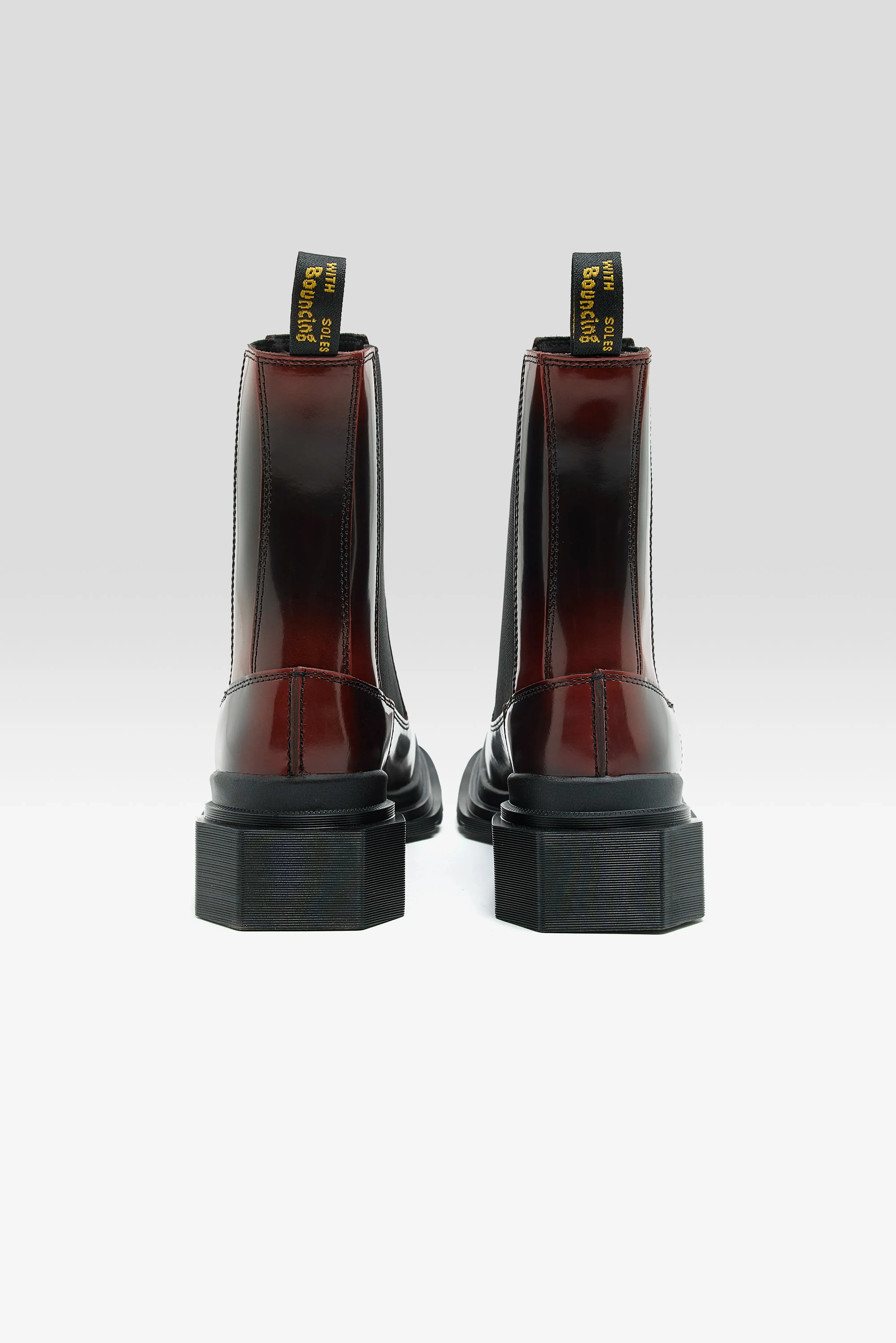 Maybole Square Toe Leather Chelsea Boots for Women (252 / W / RED) sold by Bellerose product image thumbnail 5