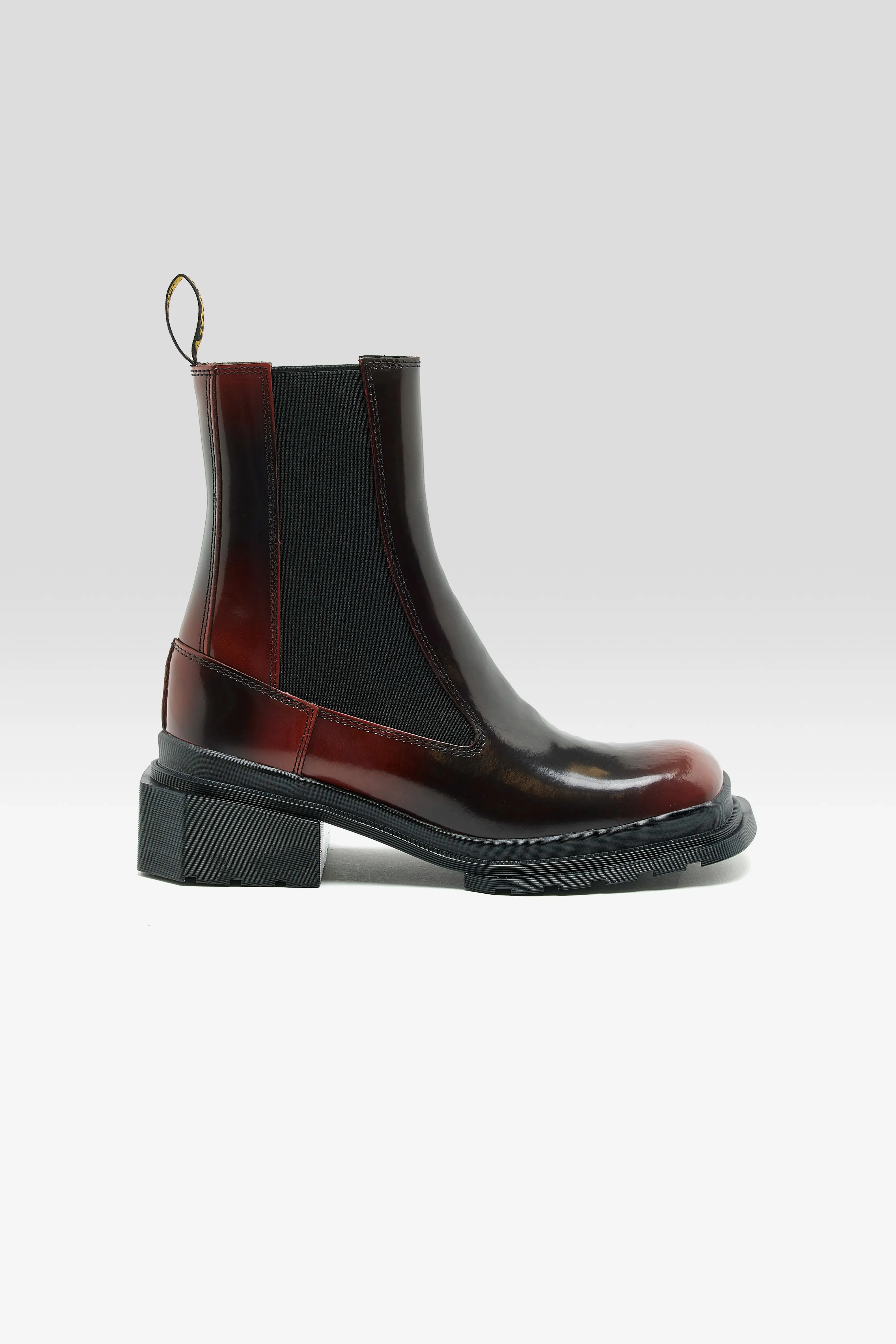 Maybole Square Toe Leather Chelsea Boots for Women (252 / W / RED) sold by Bellerose product image thumbnail 2