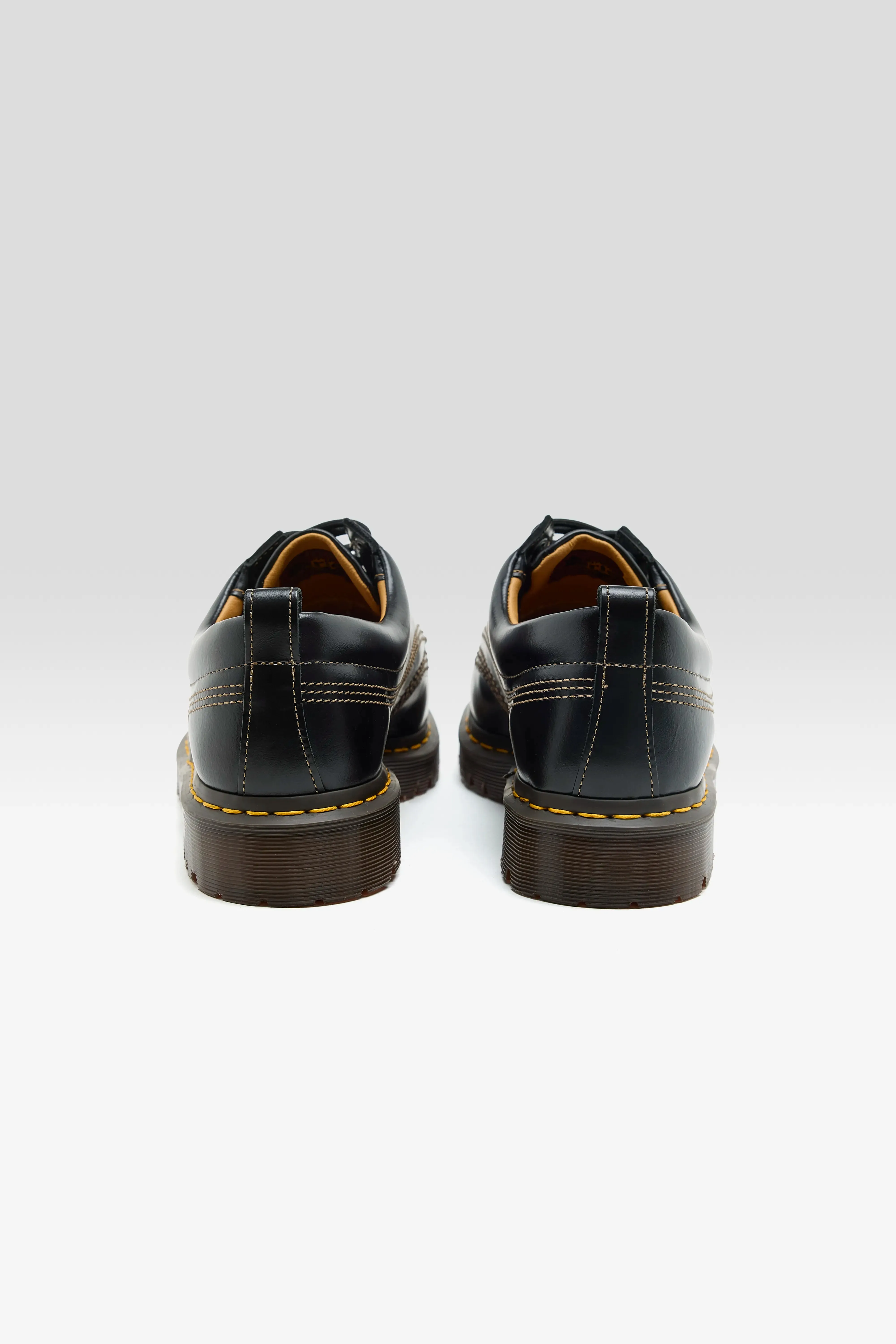 Lowell Leather Moc Toe Shoes for Men (252 / W / BLACK) sold by Bellerose product image thumbnail 5