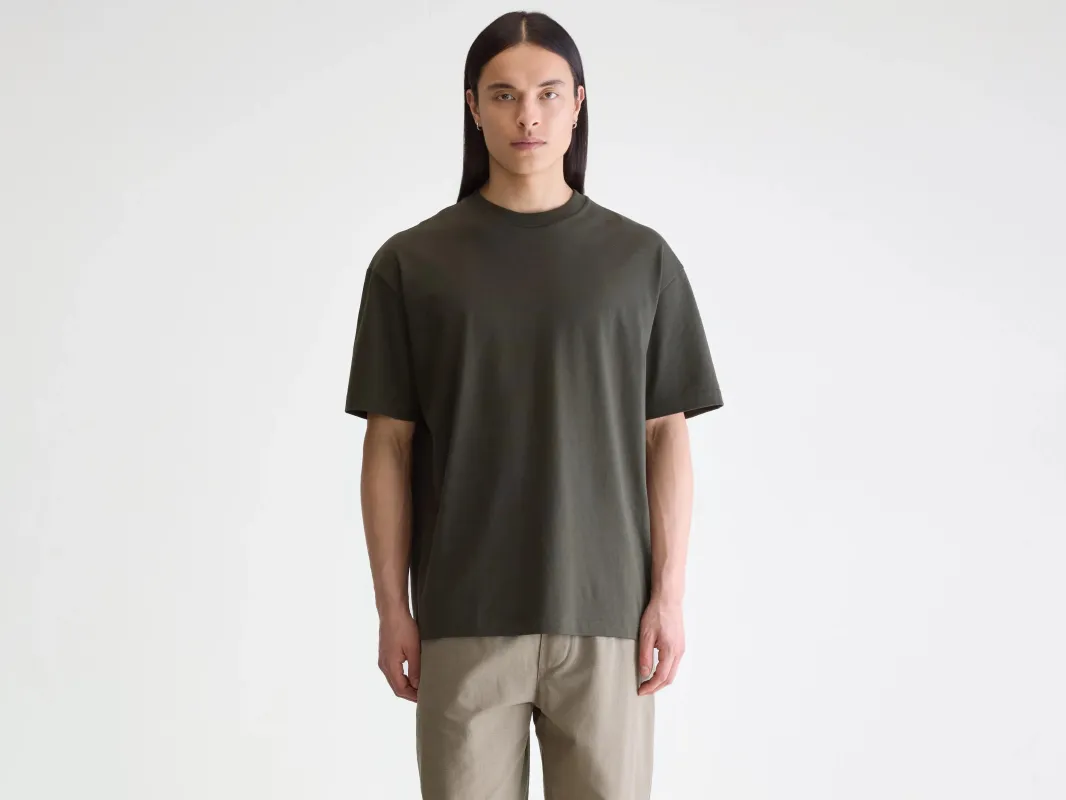 Vlugs short-sleeve t-shirt (252 / M / DARK OLIVE) sold by Bellerose