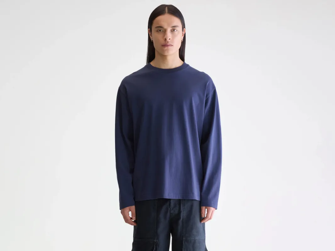 Vlugi long-sleeve t-shirt (252 / M / BLUES) sold by Bellerose