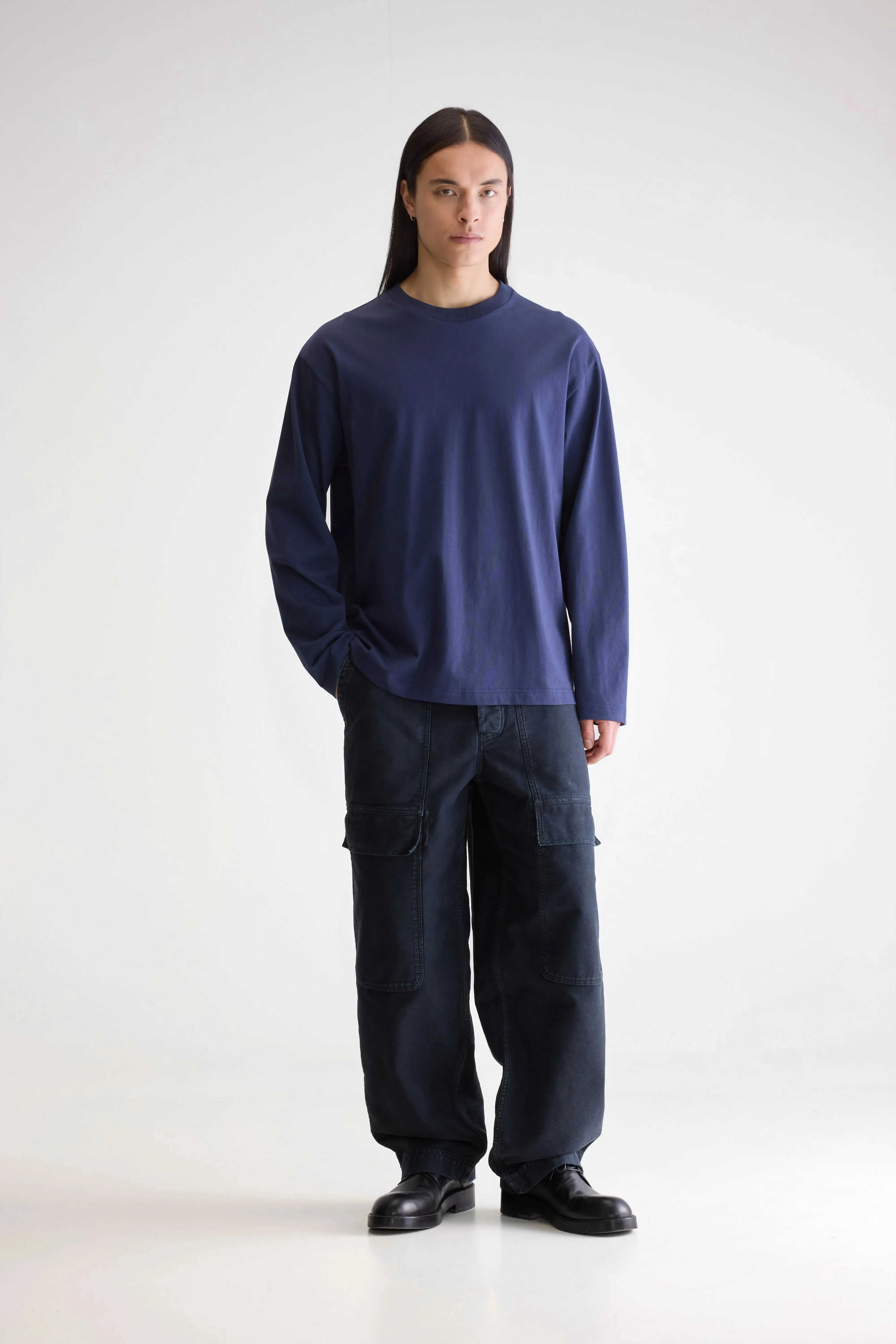 Vlugi long-sleeve t-shirt (252 / M / BLUES) sold by Bellerose product image thumbnail 3