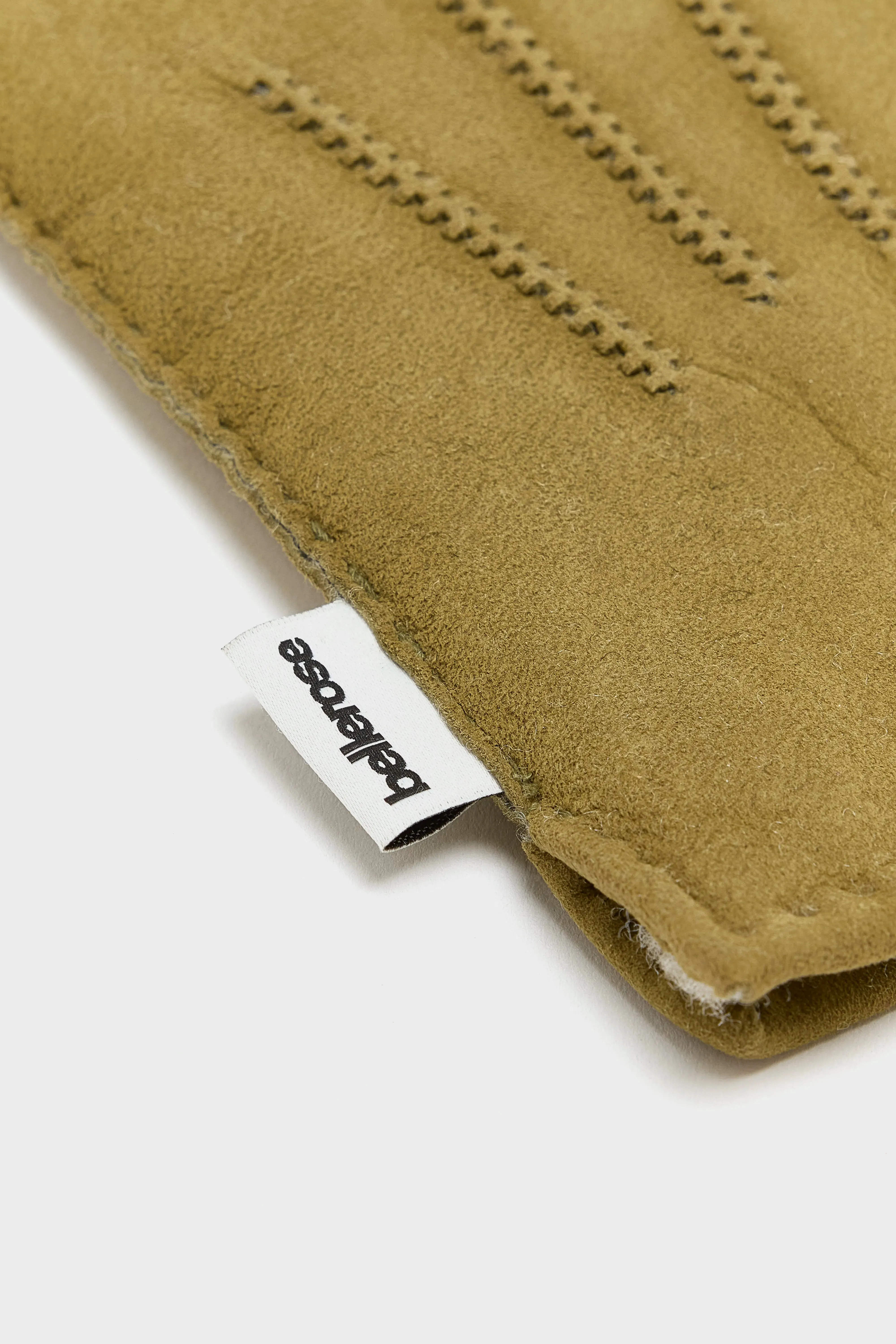 Ganam leather gloves (252 / M / OLIVE) sold by Bellerose product image thumbnail 4